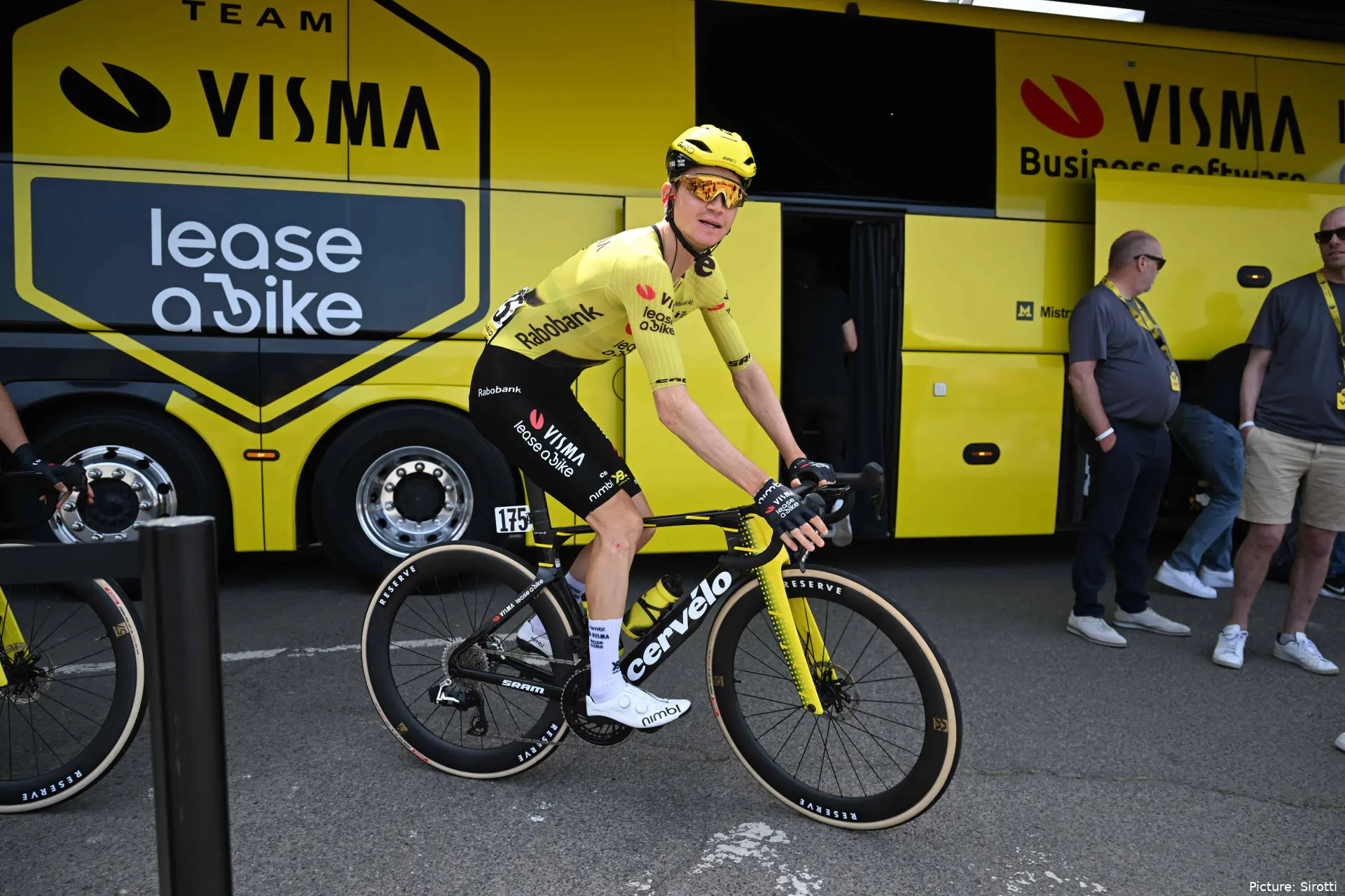 Sepp Kuss ahead of stage 1 at the 2026 Giro d'Italia
