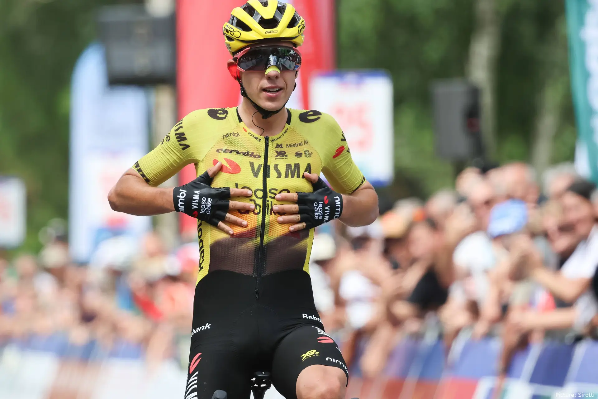 Davide Piganzoli at La Route d'Occitanie 2026