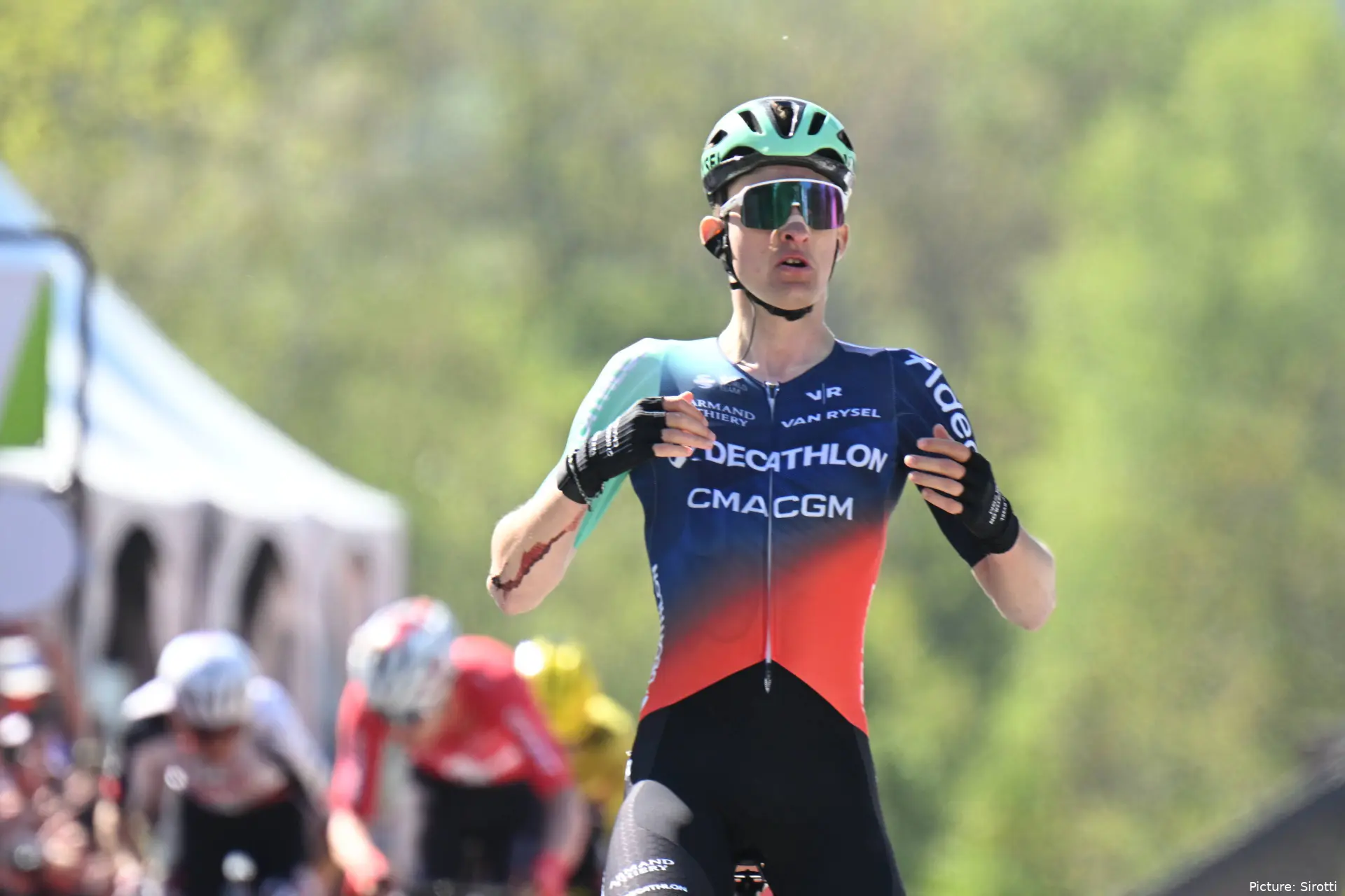 Paul Seixas, winner of La Flèche Wallonne 2026