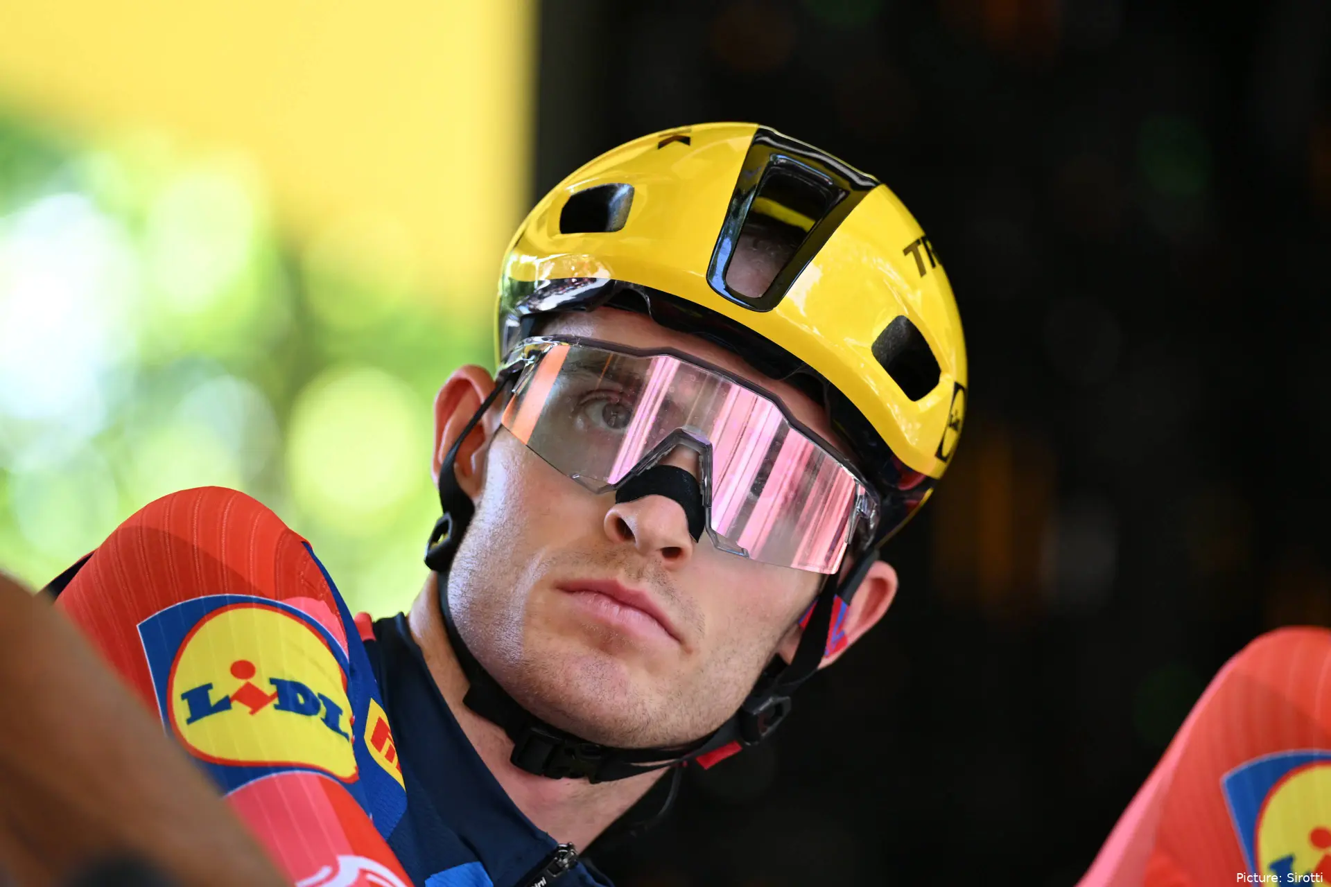 Mattias Skjelmose on stage 8 of the 2026 Tour de France