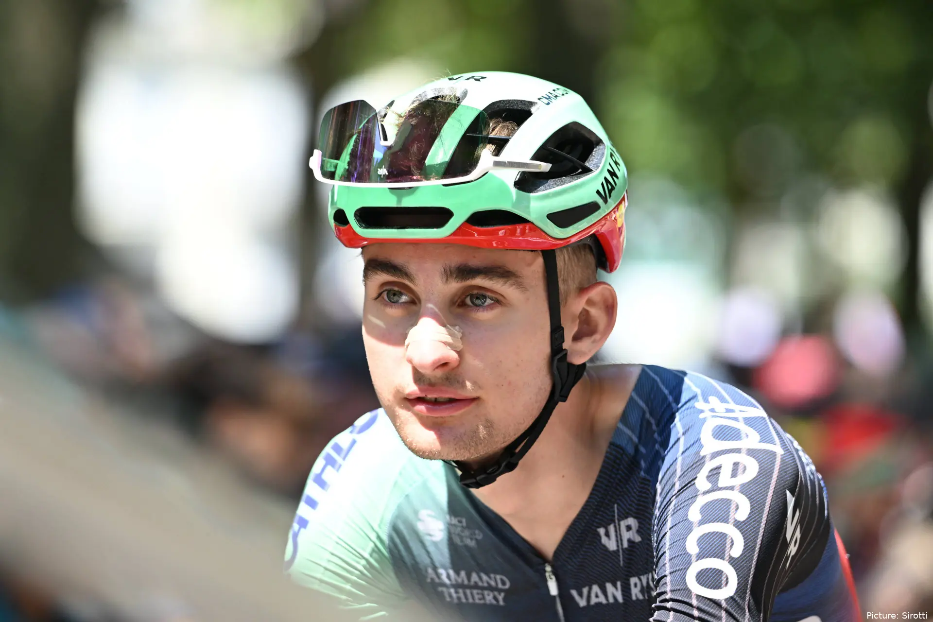 Paul Seixas on stage 8 of the 2026 Tour de France