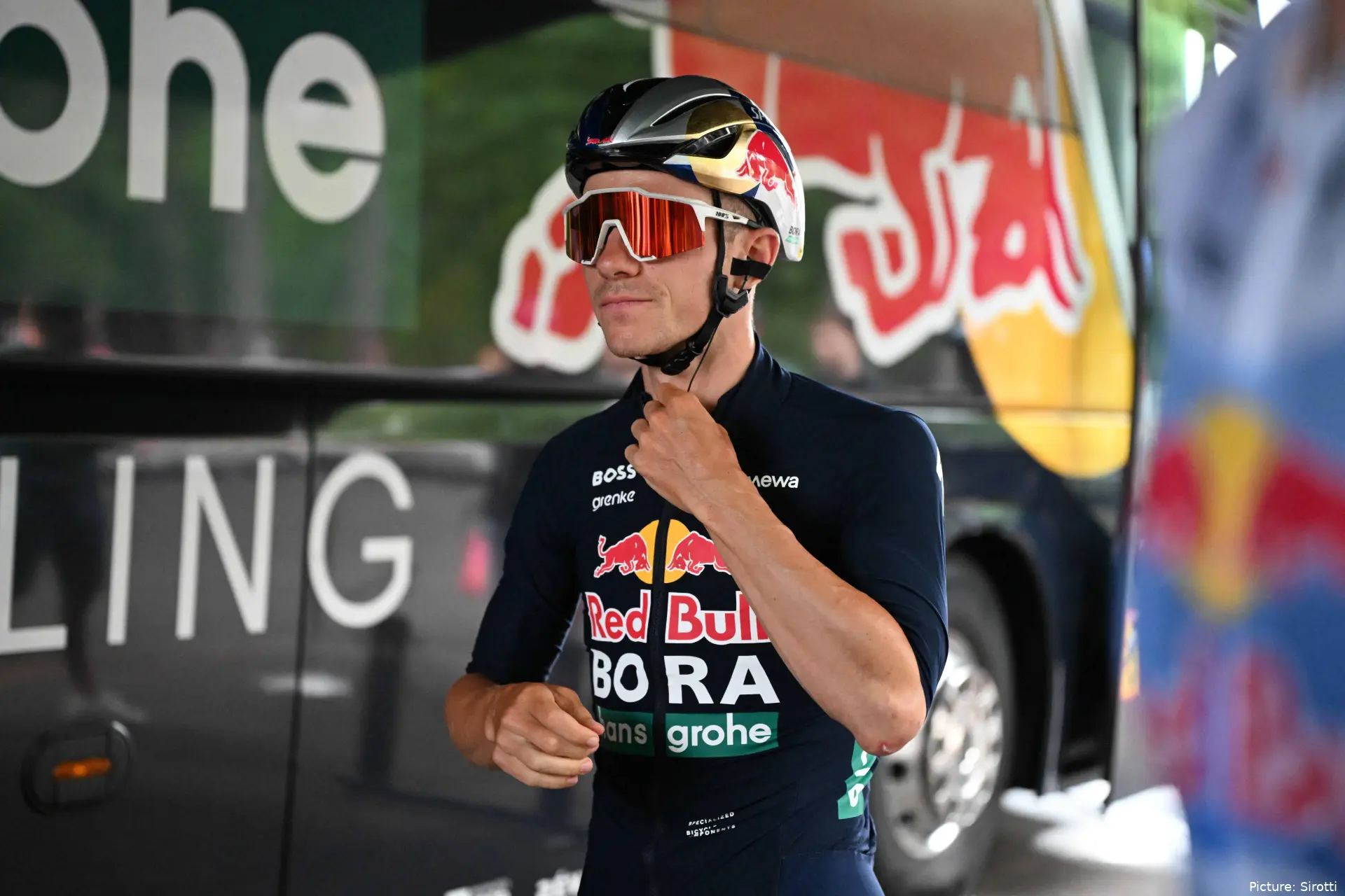 Remco Evenepoel on stage 11 of the 2026 Tour de France