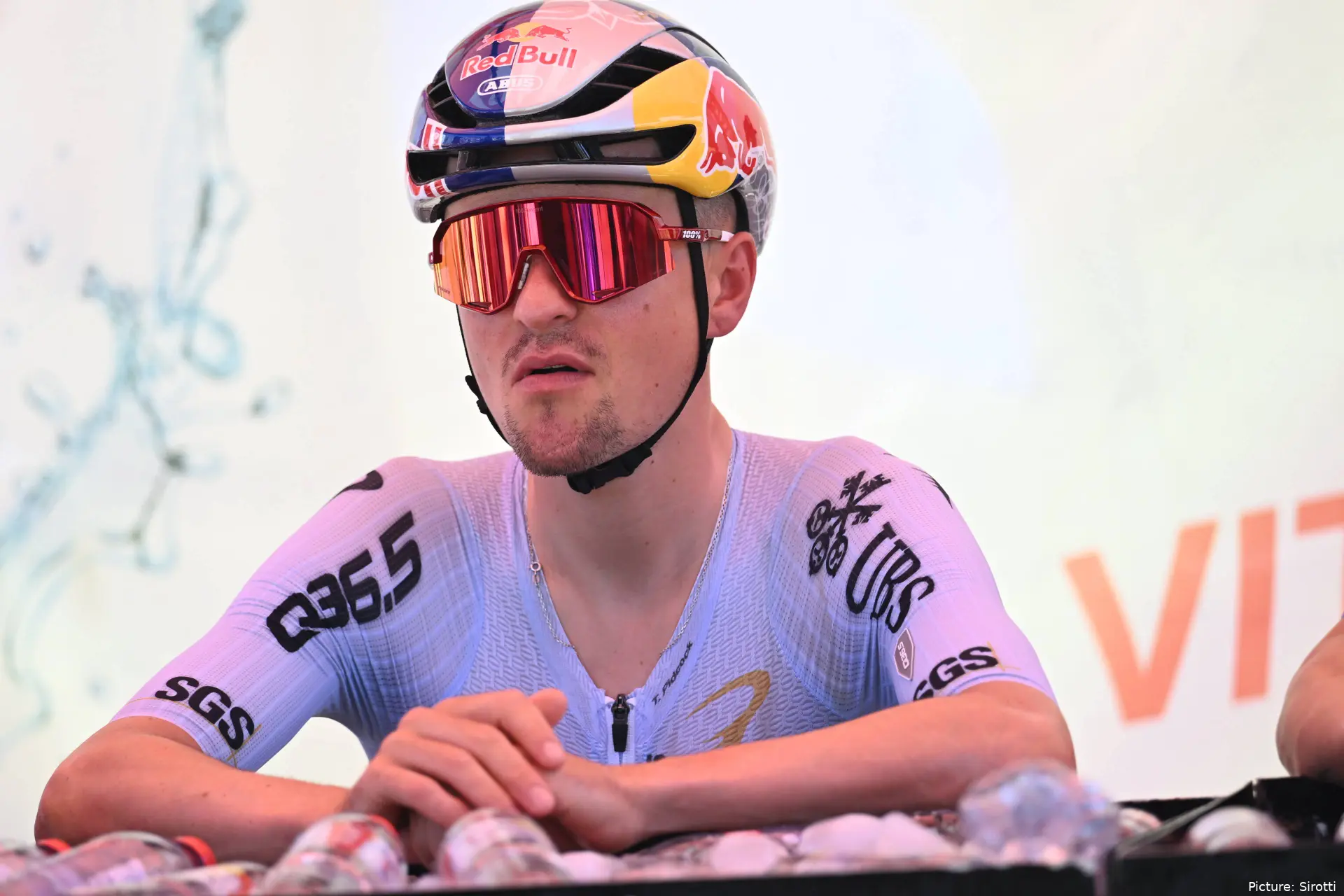Tom Pidcock on stage 2 of the 2026 Tour de France