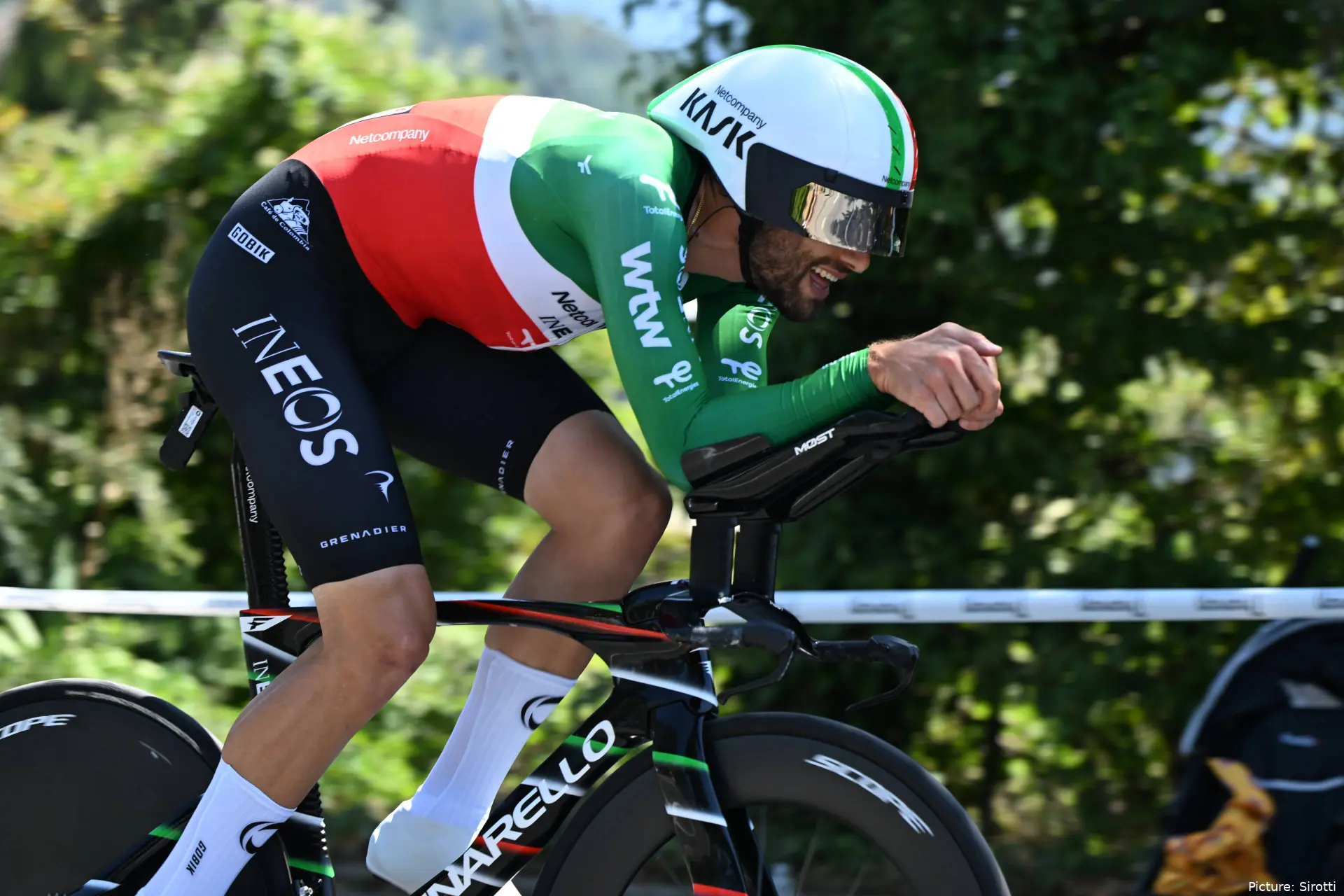 Filippo Ganna at the 2026 Tour de France
