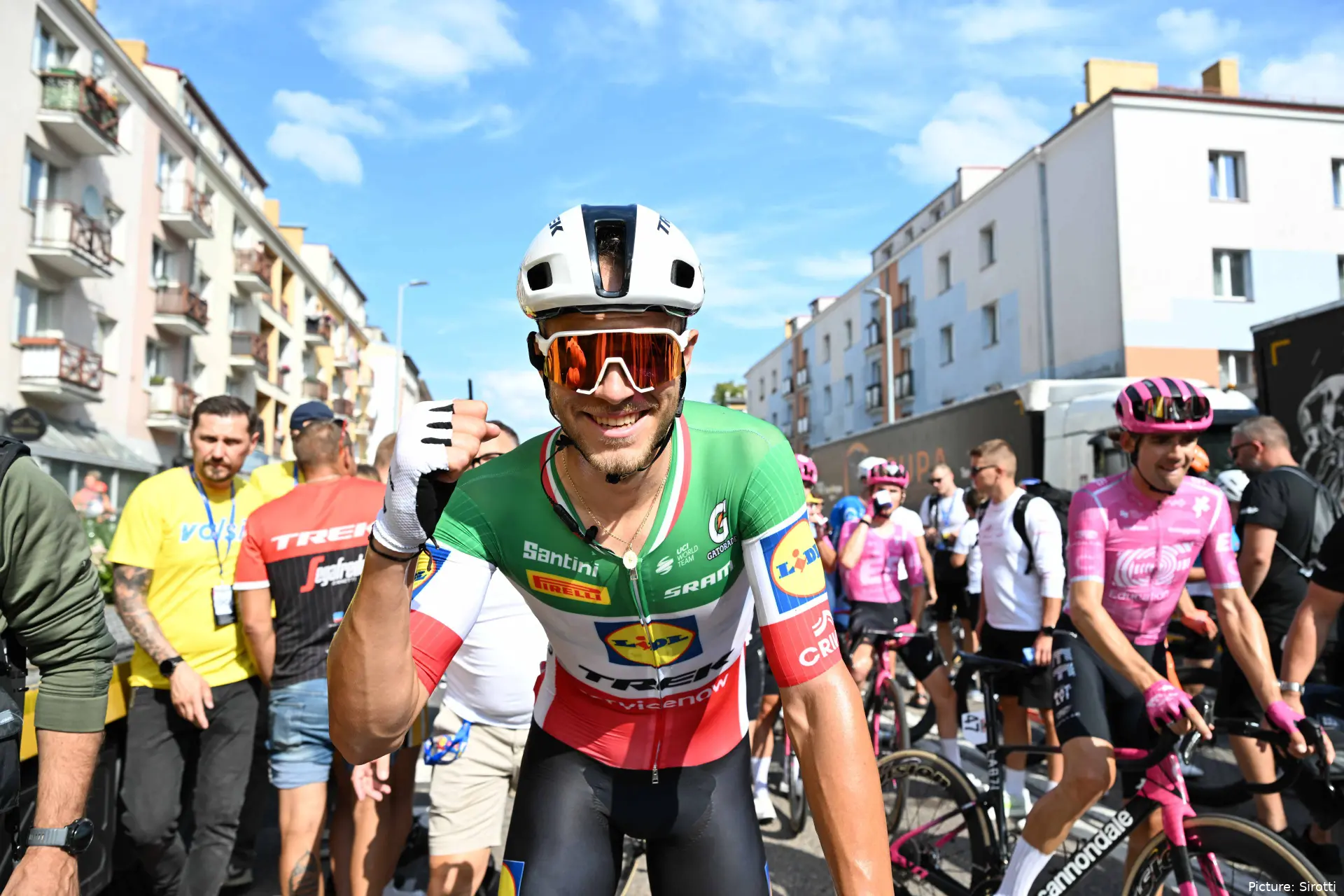 Jonathan Milan at the 2026 Tour de Pologne