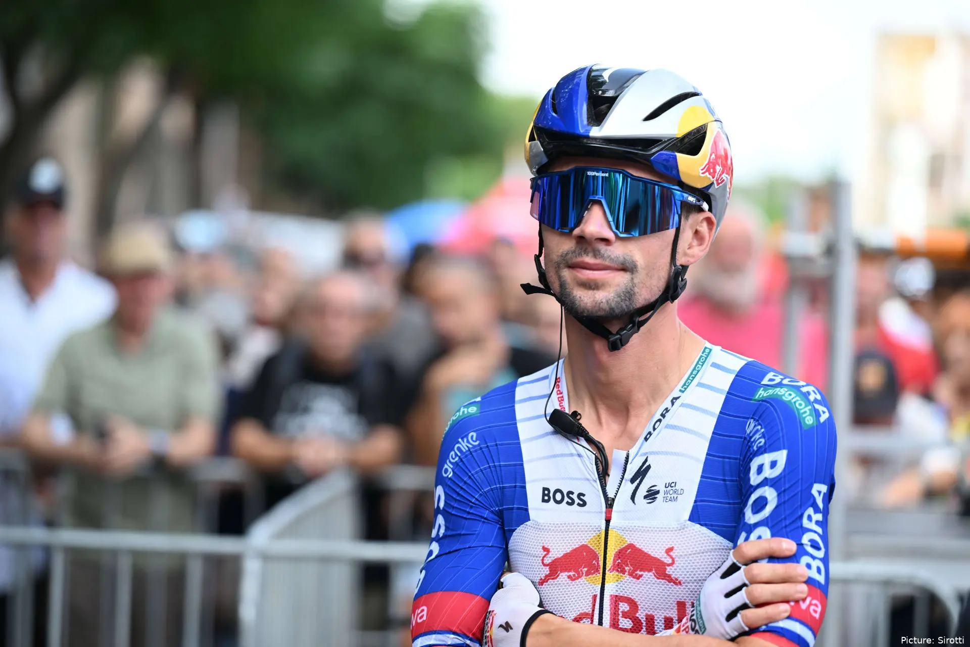 Primoz Roglic at the 2026 Vuelta a Espana