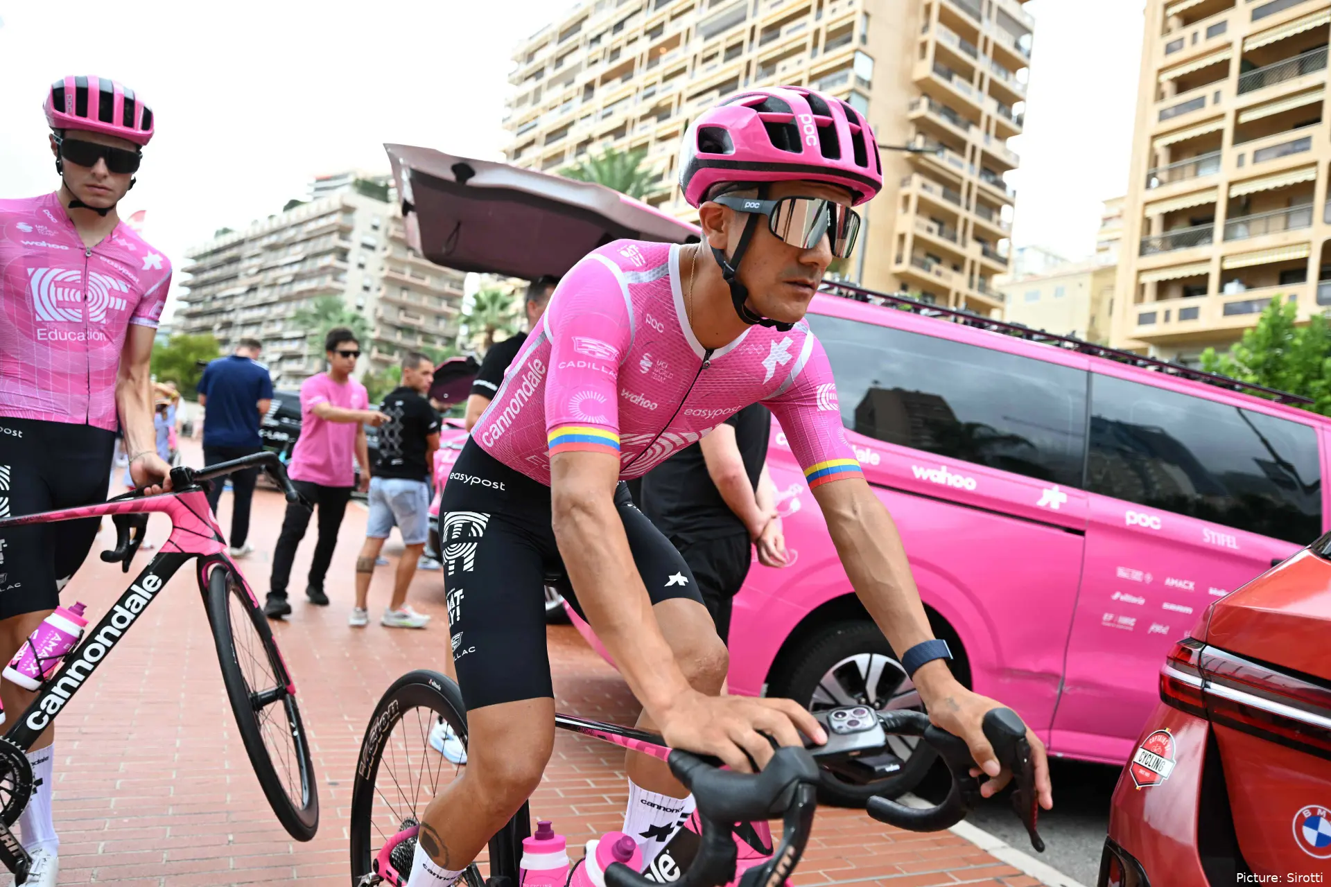 Richard Carapaz ahead of the 2026 Vuelta a Espana