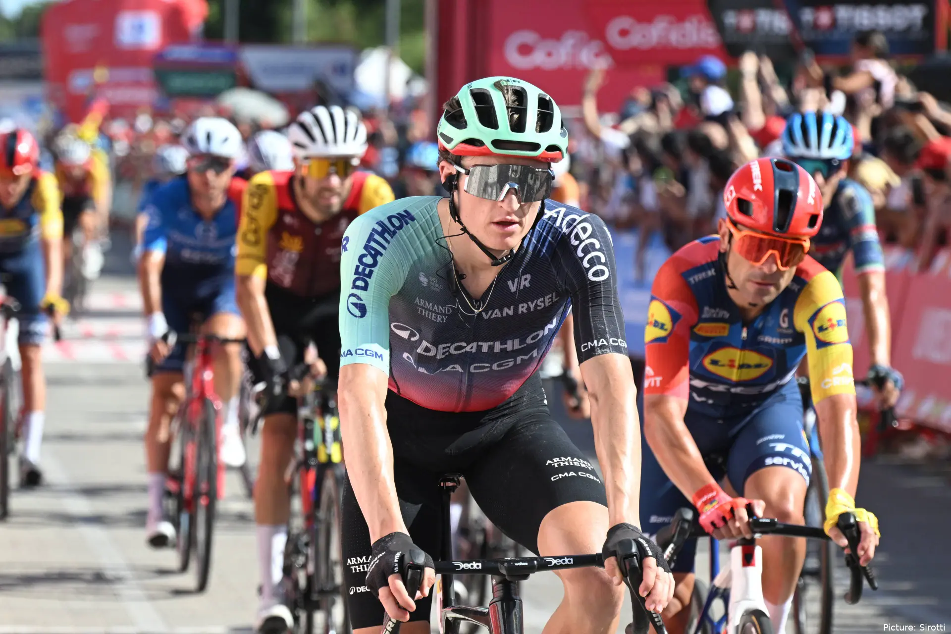 Felix Gall at the 2026 Vuelta a Espana