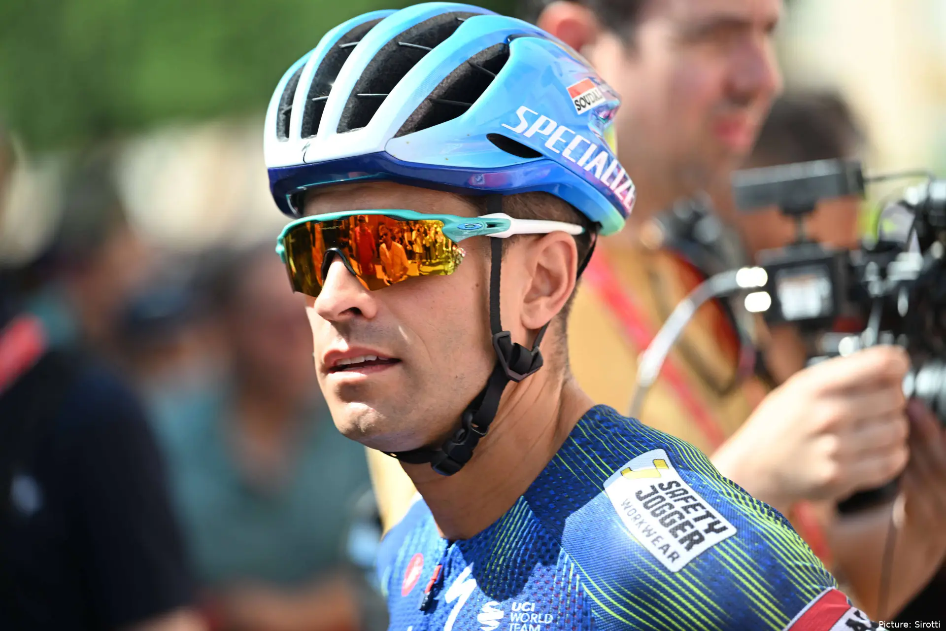 Mikel Landa at the 2026 Vuelta a Espana