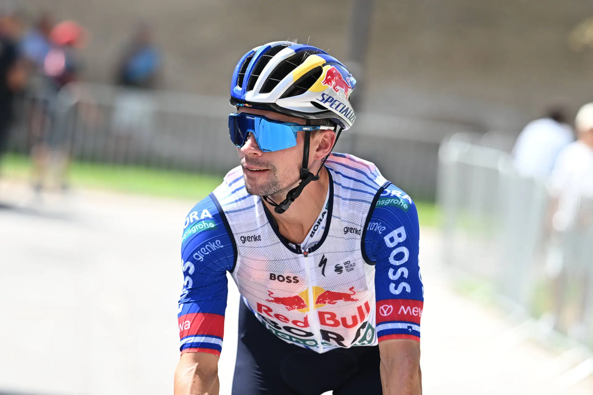 Primoz Roglic ahead of Stage 15 at the 2026 Vuelta a Espana