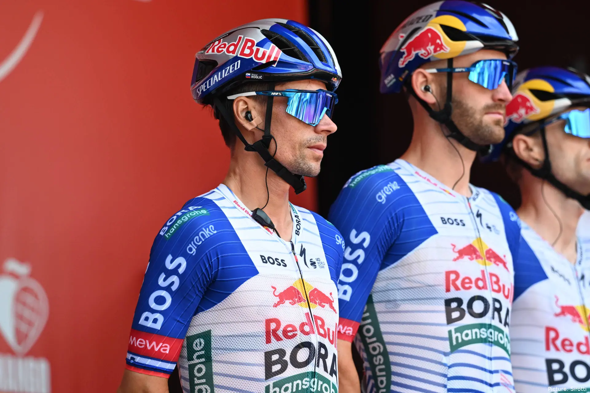 Primoz Roglic at the 2026 Vuelta a Espana