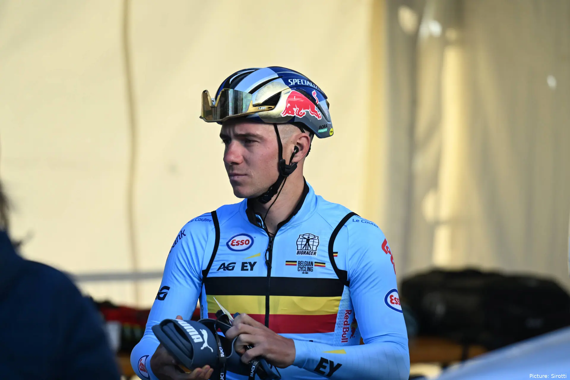 Remco Evenepoel recons the 2026 World Championships course in Montreal