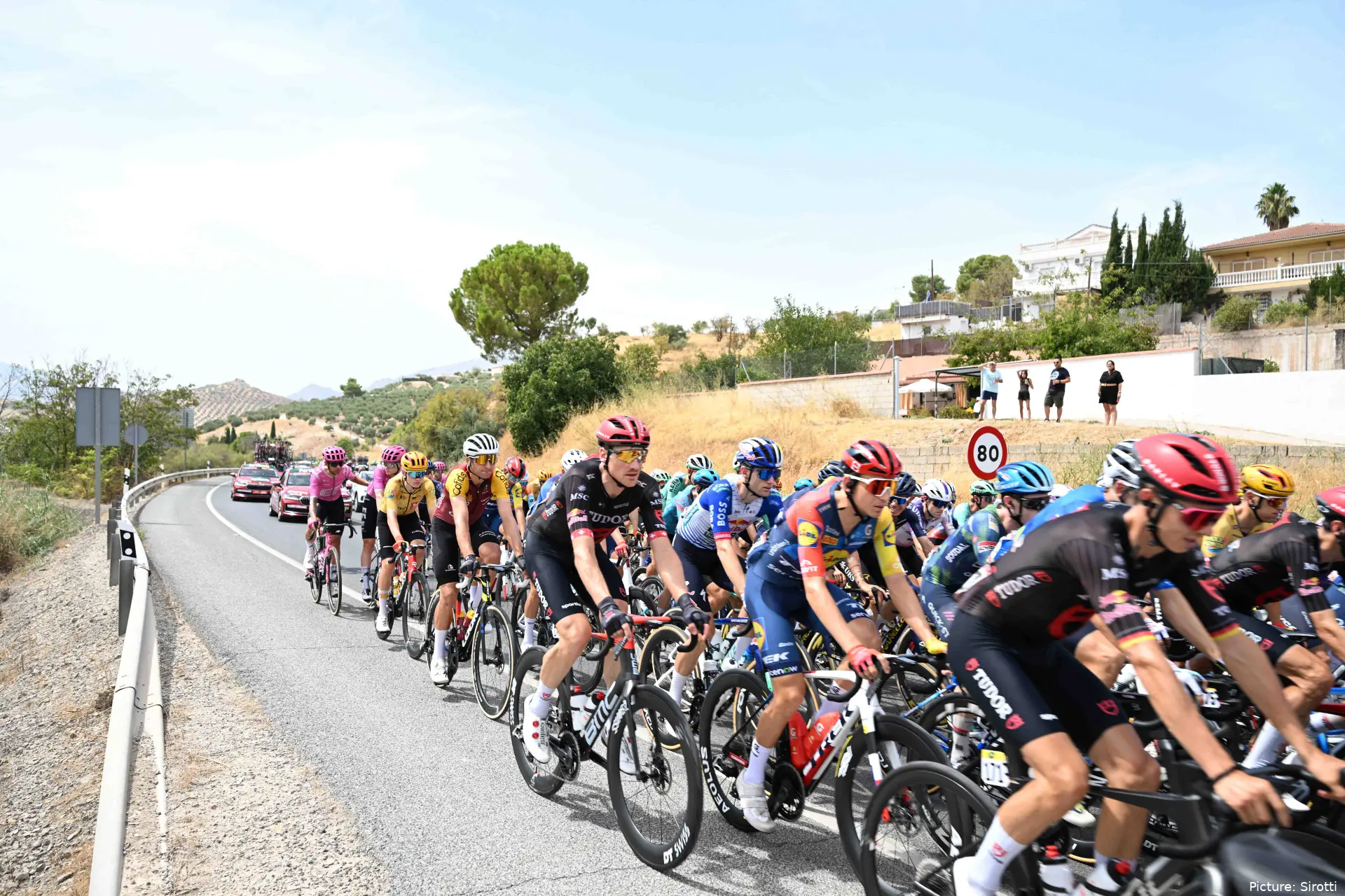 Stage 15 has been shortened due to extreme heat