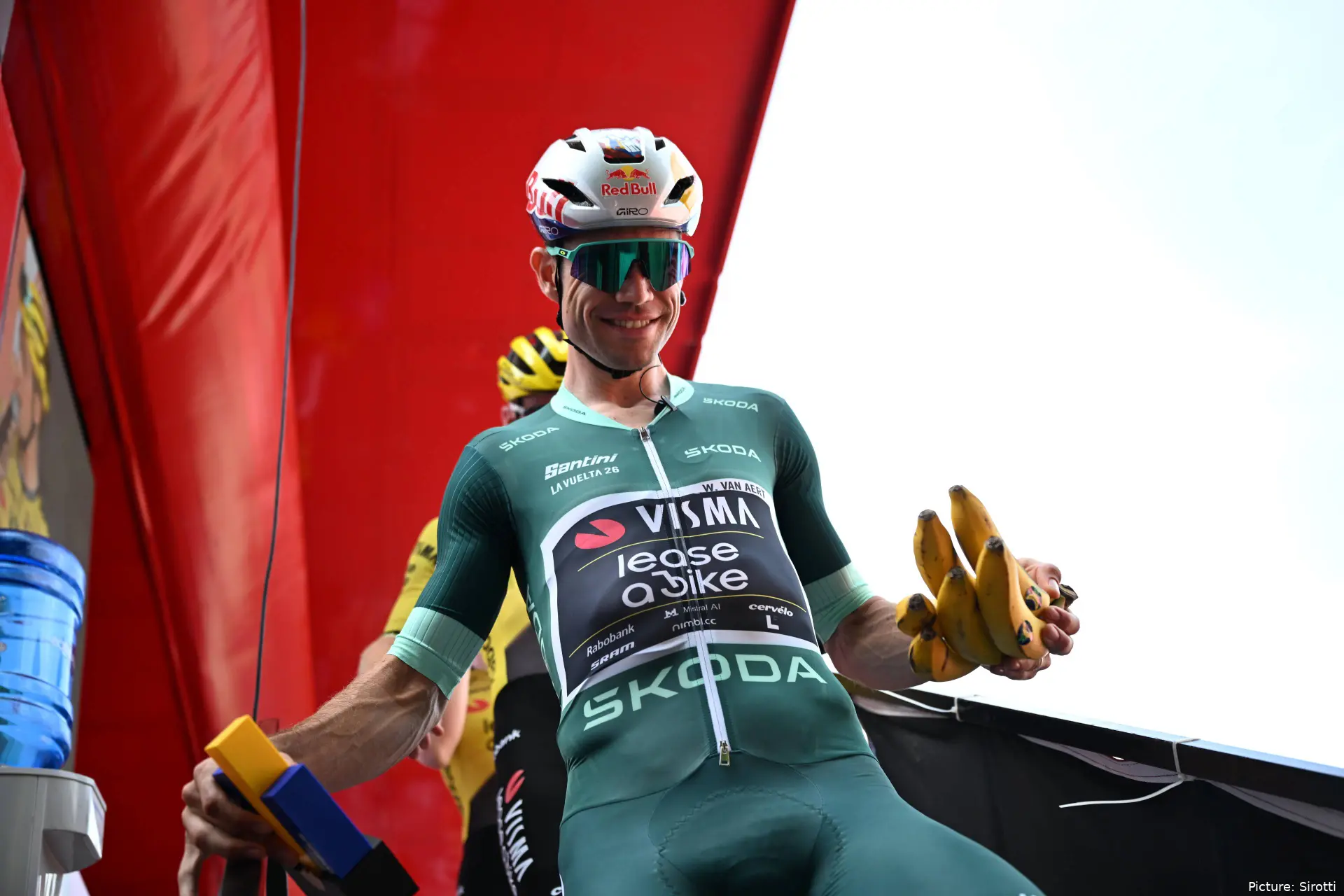 Wout van Aert at the 2026 Vuelta a Espana