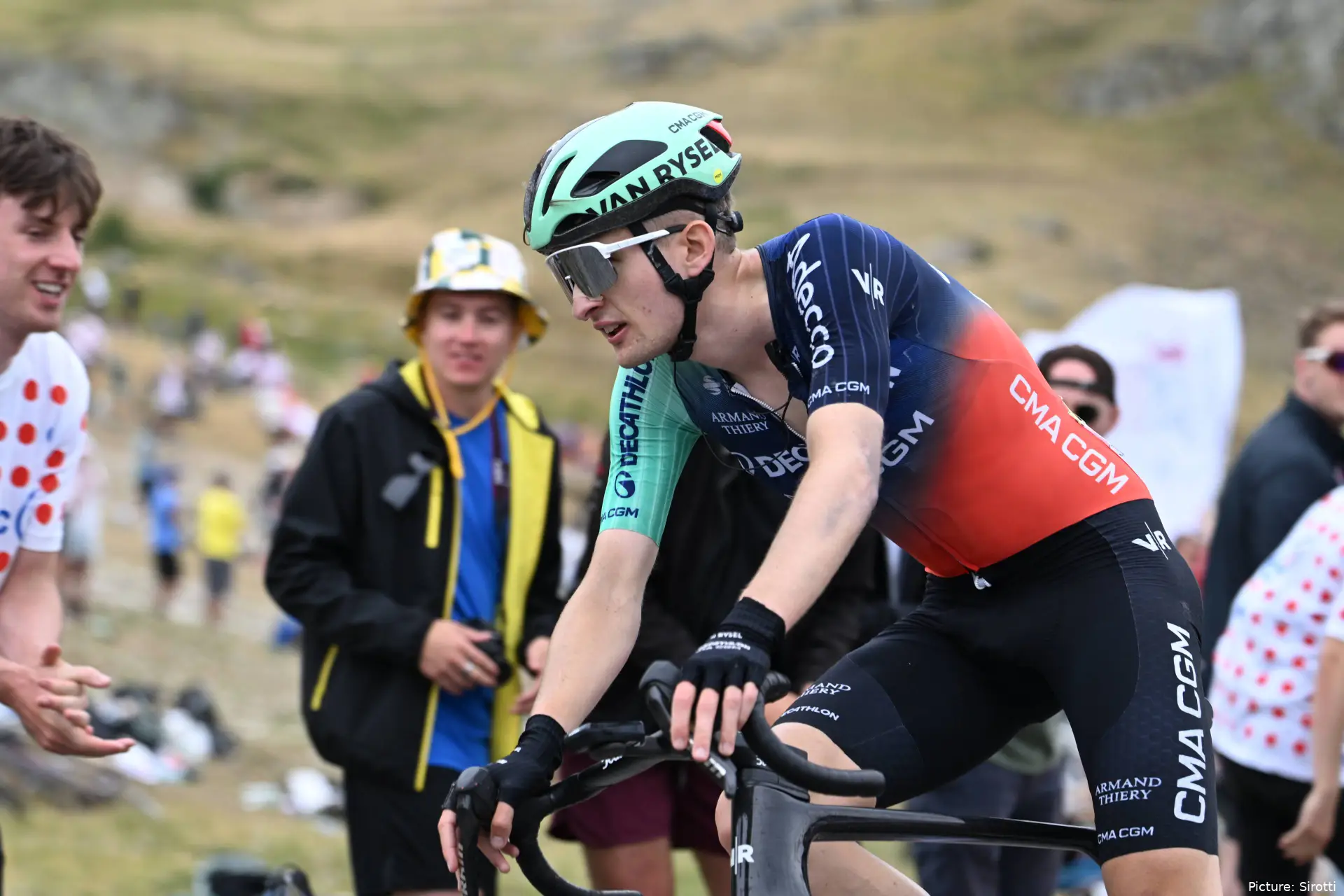 Paul Seixas at the Tour de France