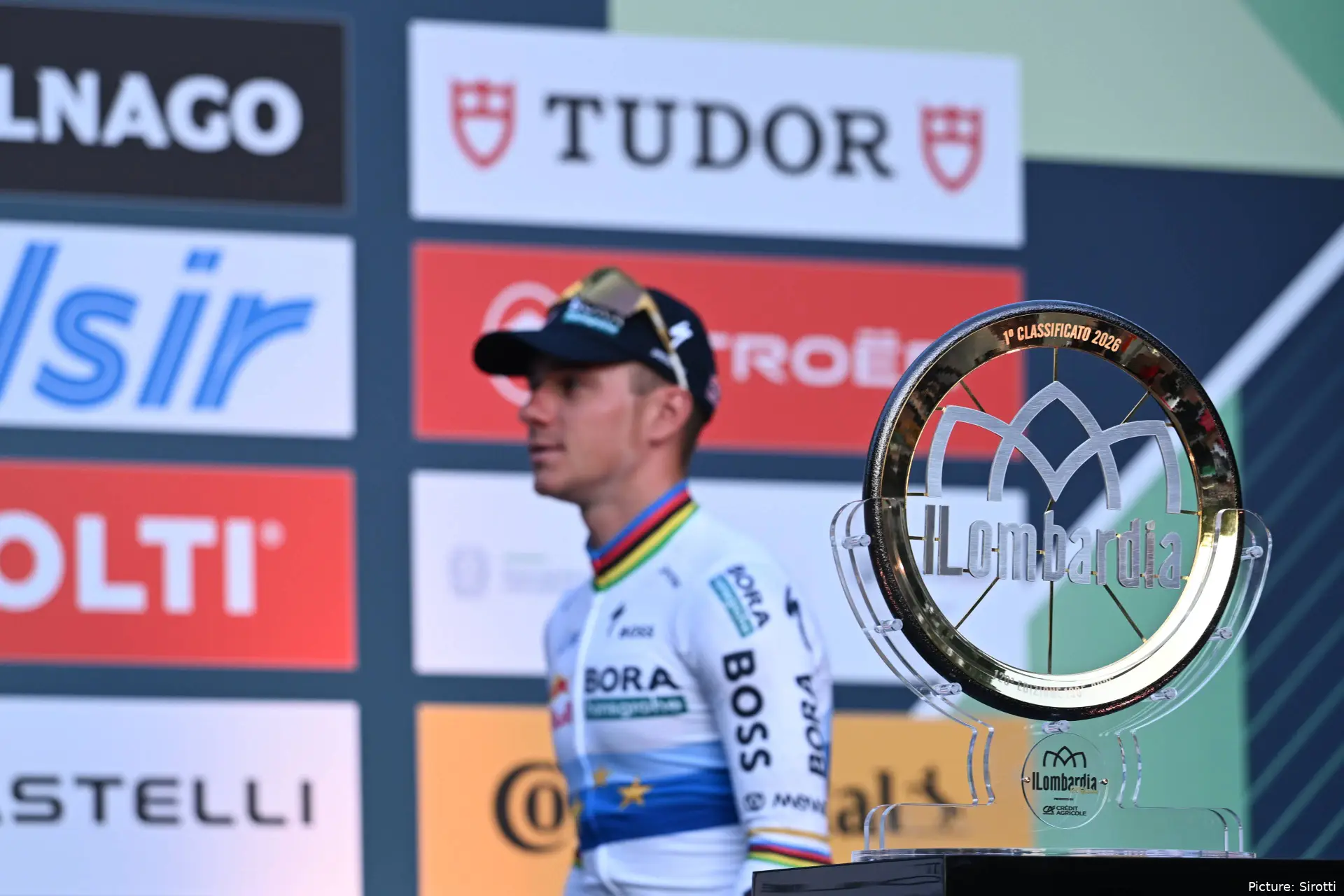 Remco Evenepoel ahead of Il Lombardia 2026