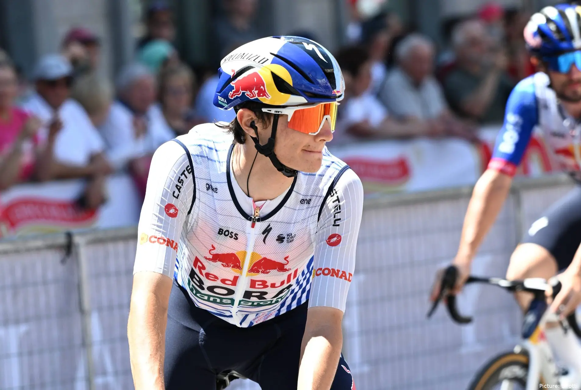 Giulio Pellizzari vor Etappe 14 beim Giro d’Italia 2026.