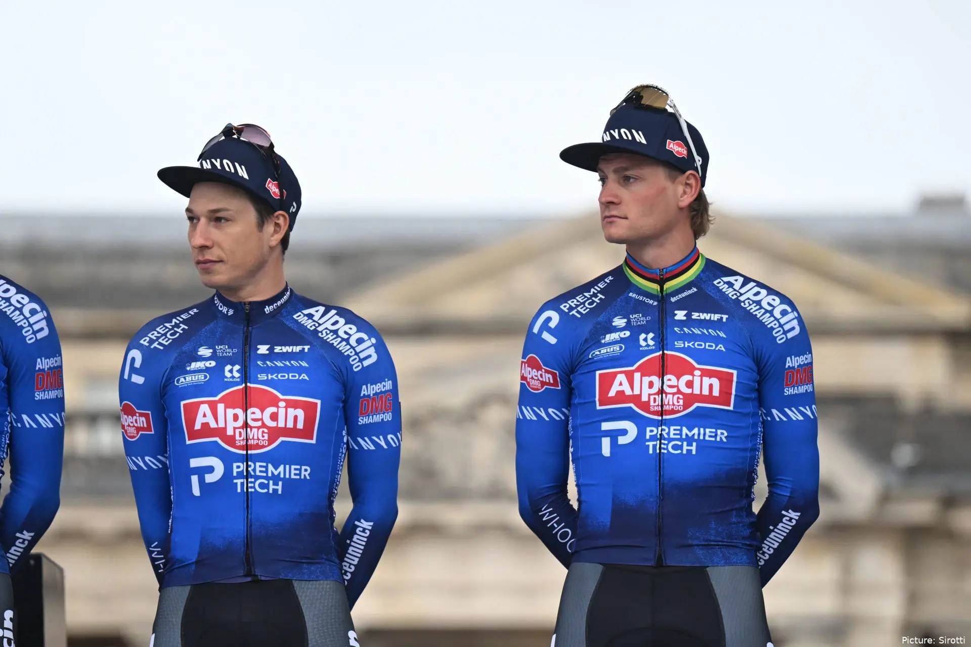 Jasper Philipsen and Mathieu van der Poel