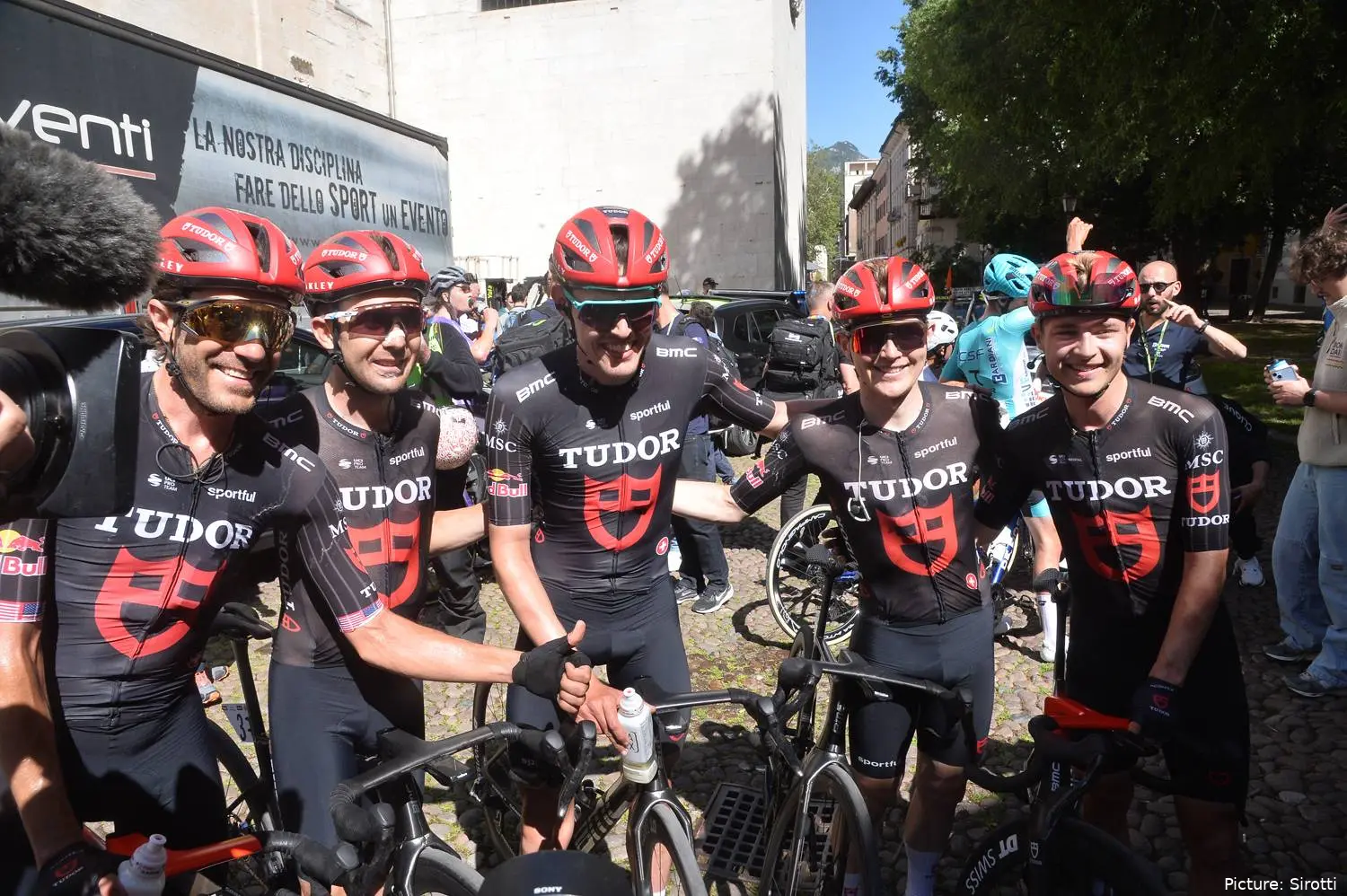 Tudor Pro Cycling Team bei der Tour of the Alps 2026