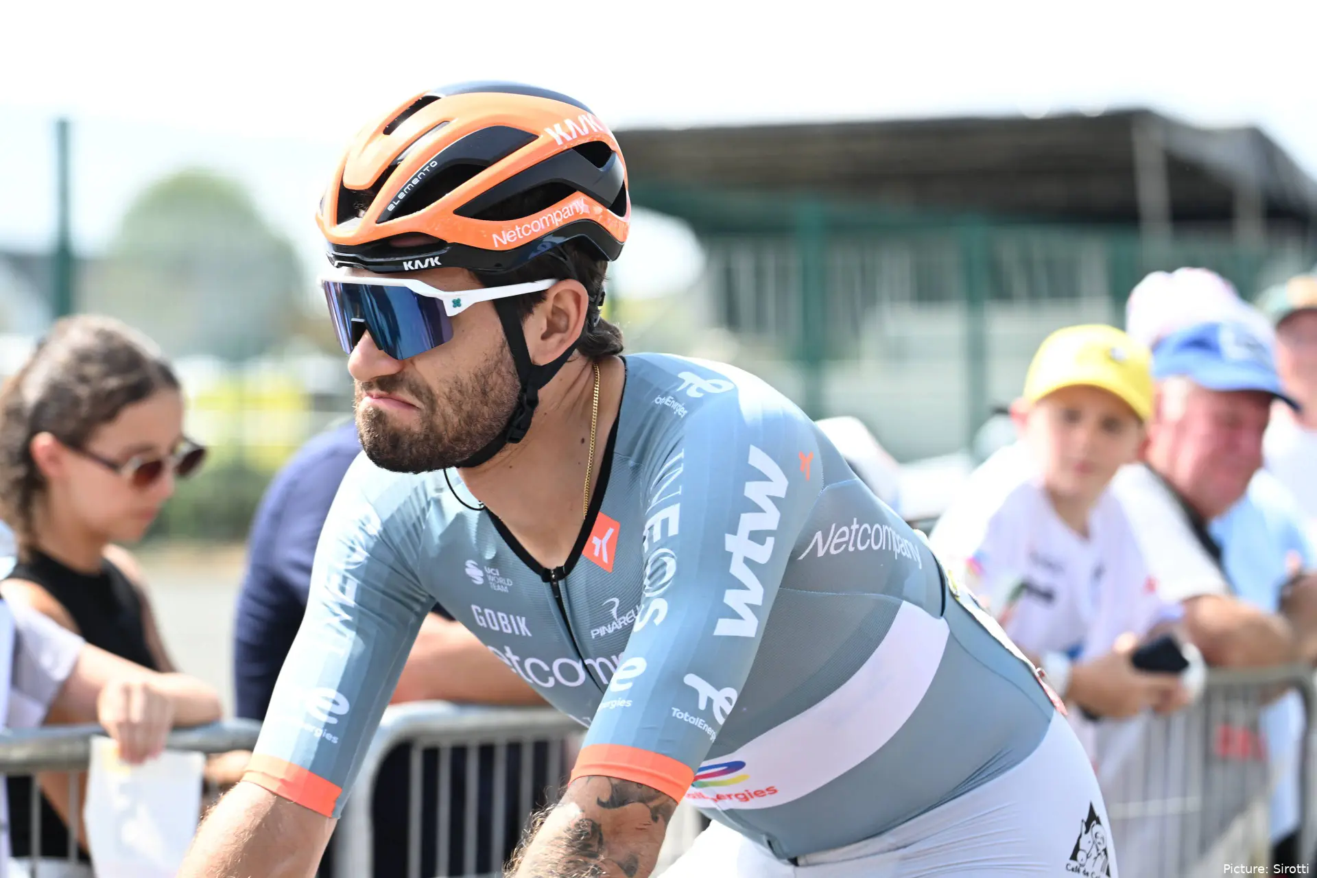 Filippo Ganna on stage 12 of the 2026 Tour de France