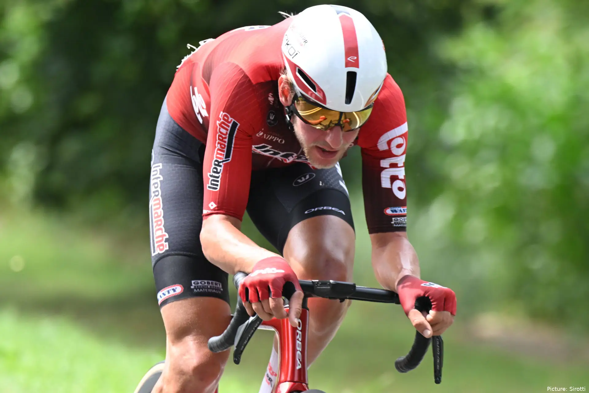 Taco van der Hoorn at the 2026 Tour de Pologne