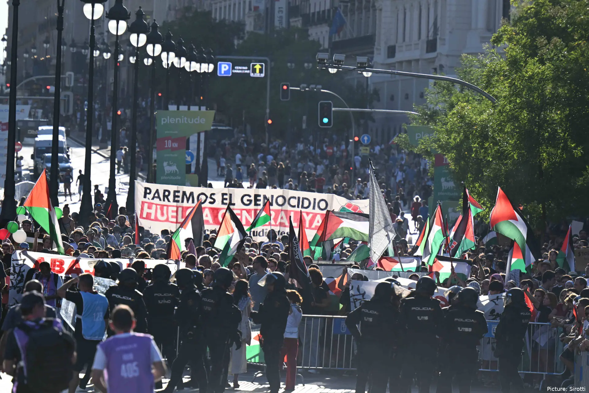 Vuelta protests