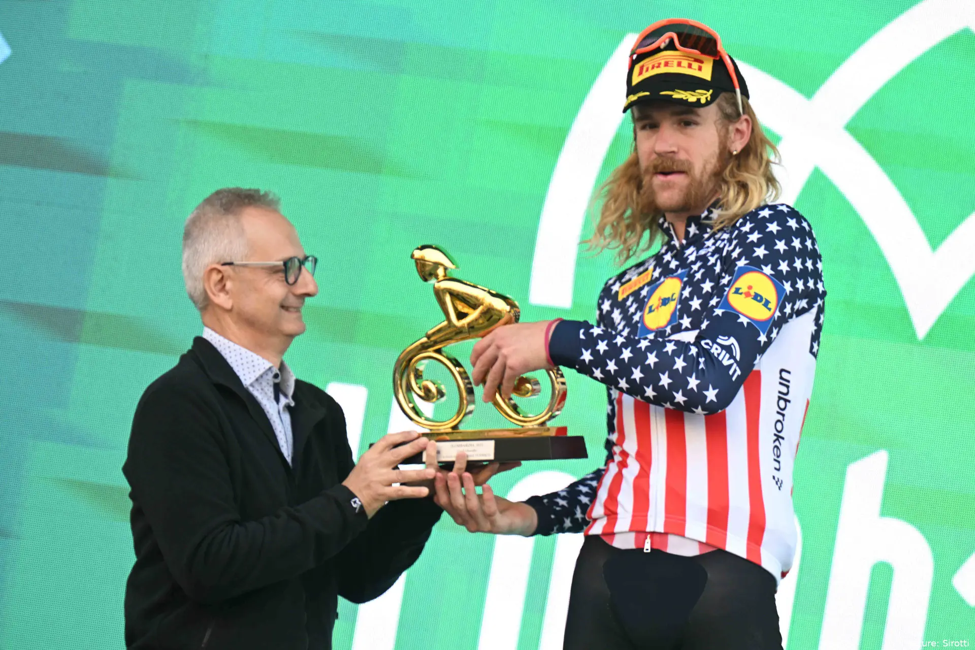 Nationaal kampioen van de VS Quinn Simmons staat vermoedelijk aan de start van de Philadelphia Cycling Classic met Lidl-Trek
