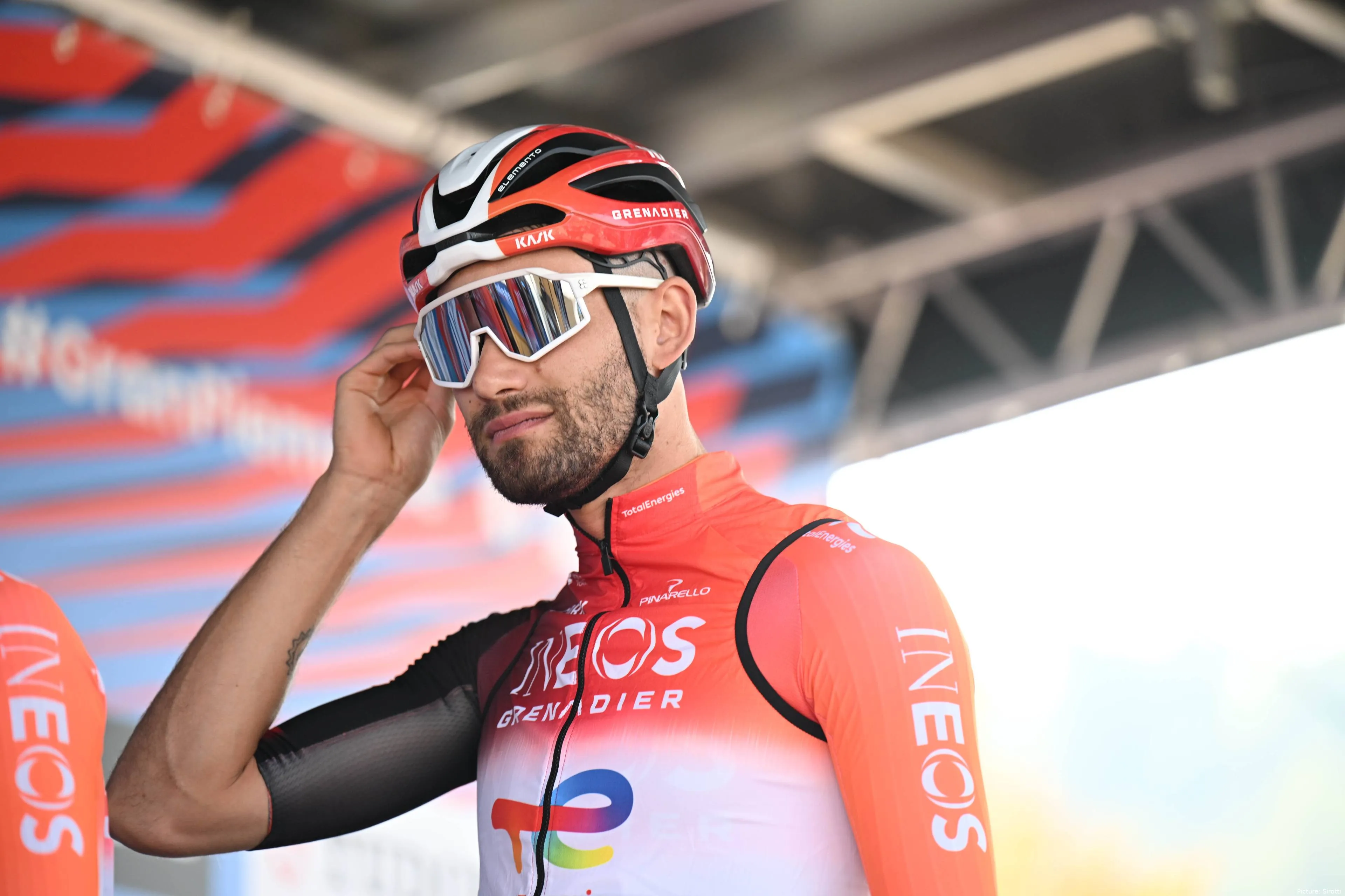 Filippo Ganna, estrella de INEOS Grenadiers.&nbsp;