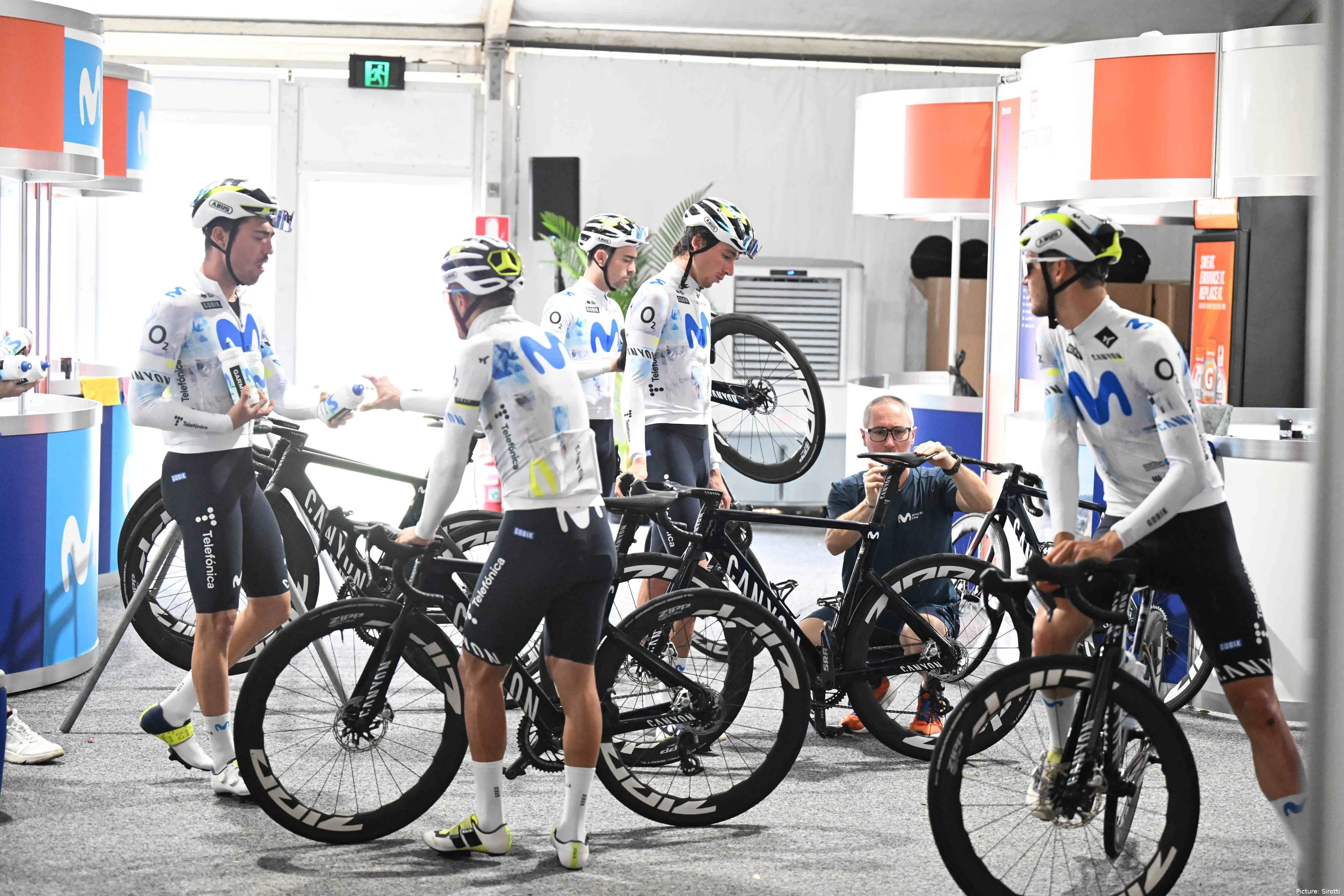 Movistar Team, en el Tour Down Under 2026