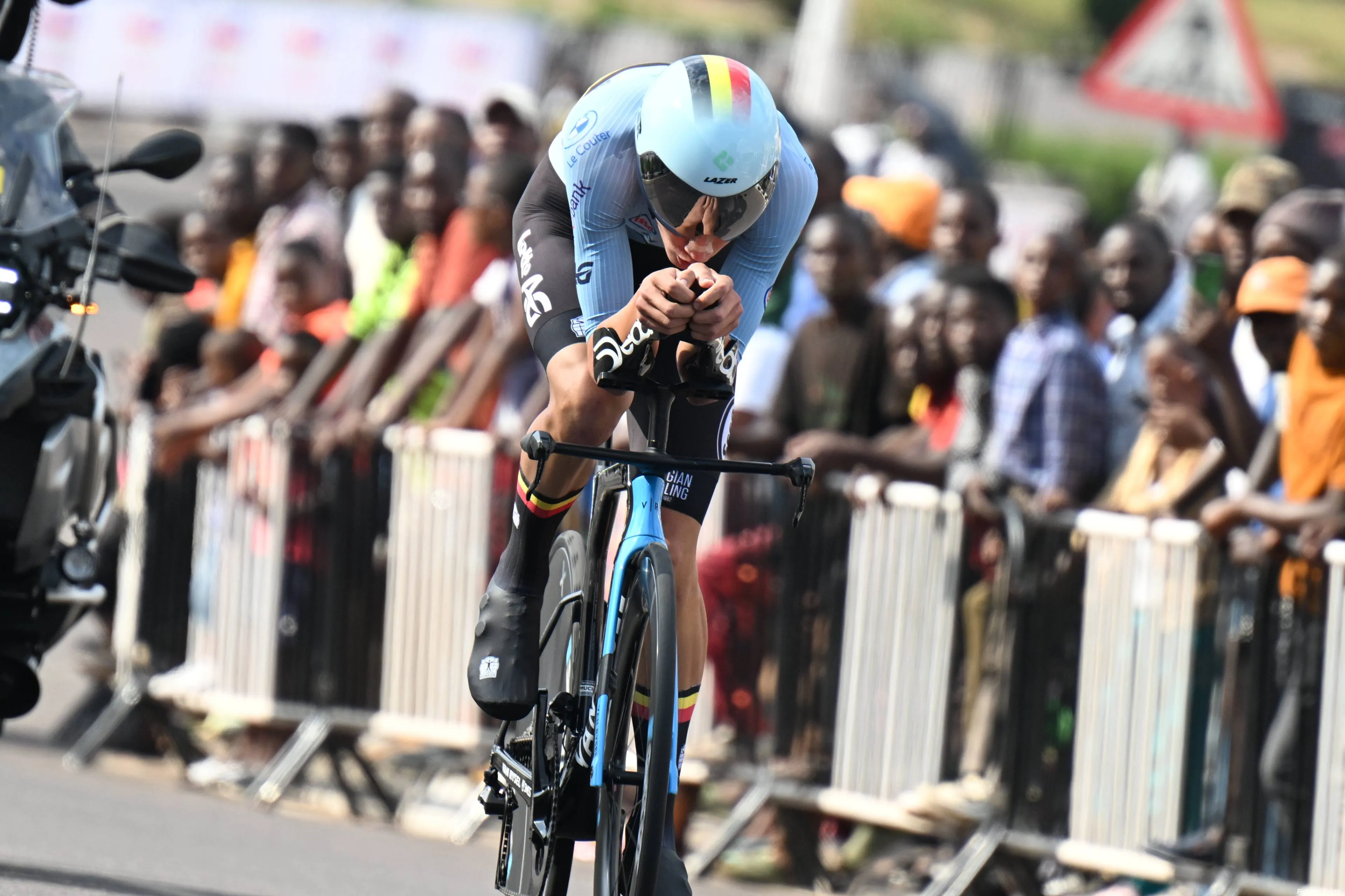 Kerckhove fue plata contrarreloj en el Europeo de ciclismo 2026