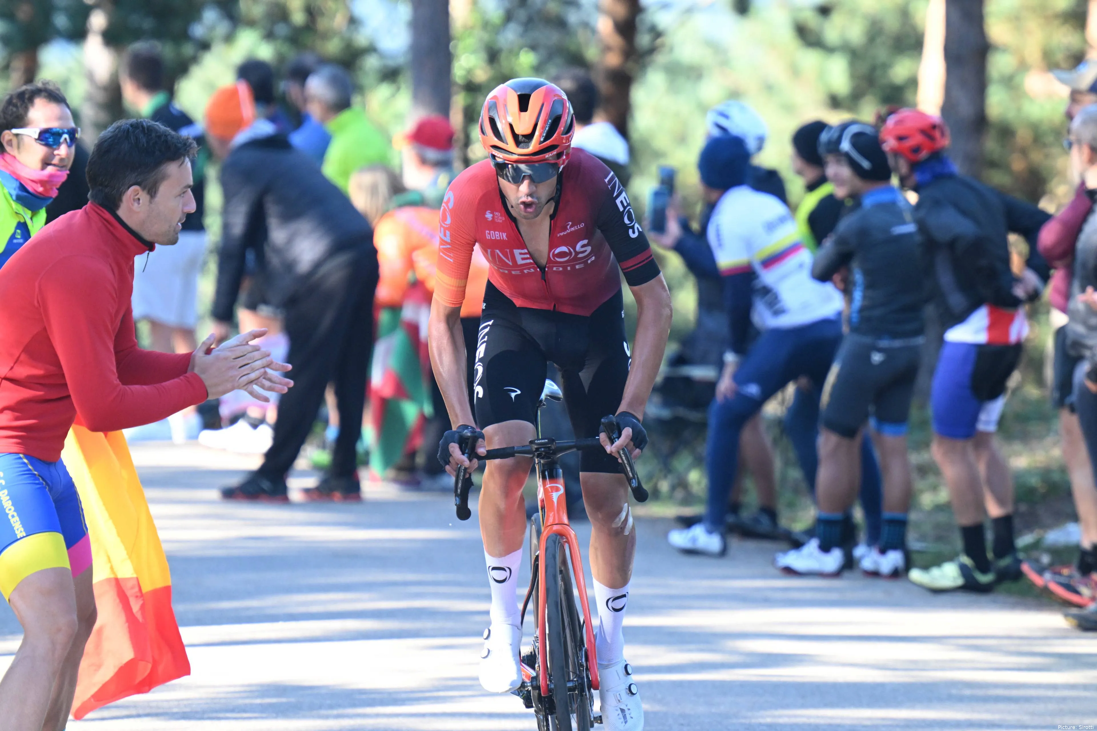 Óscar Rodríguez, ciclista español de INEOS