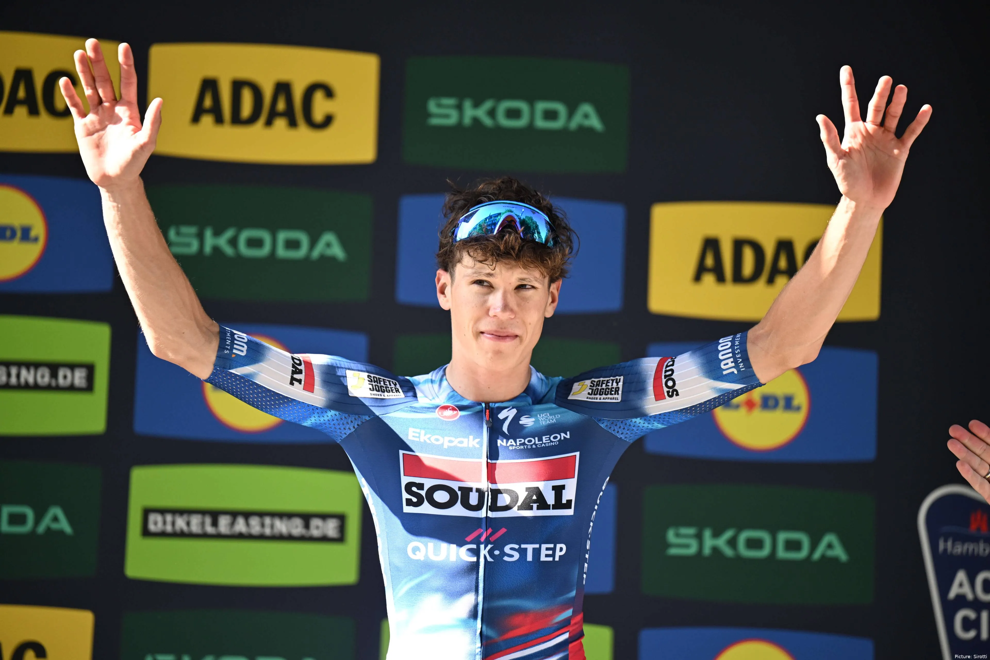 Paul Magnier es la principal baza de Soudal. En 2026 ya suma dos victorias.