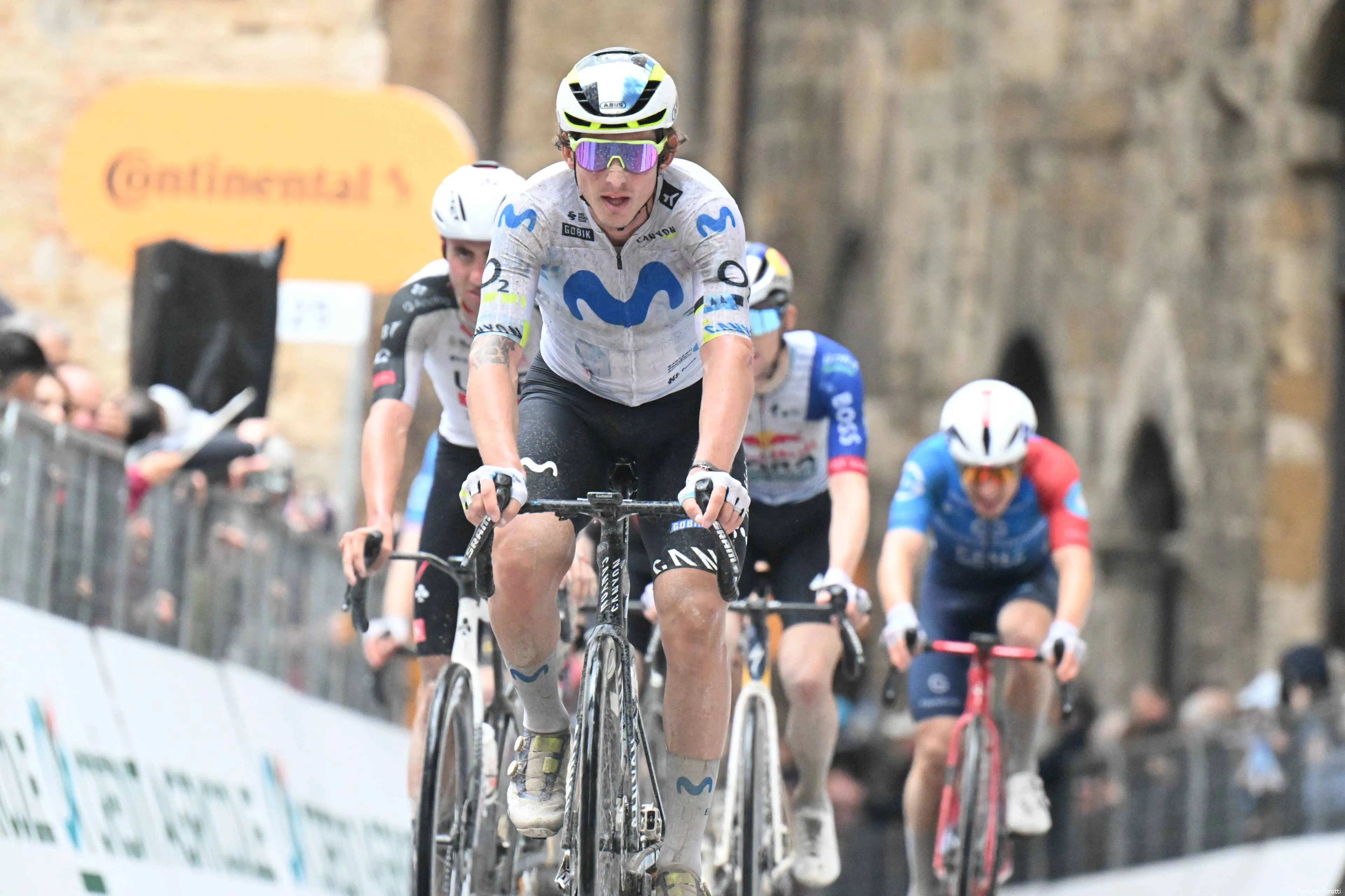 Iván García Cortina, en la Tirreno Adriático 2026