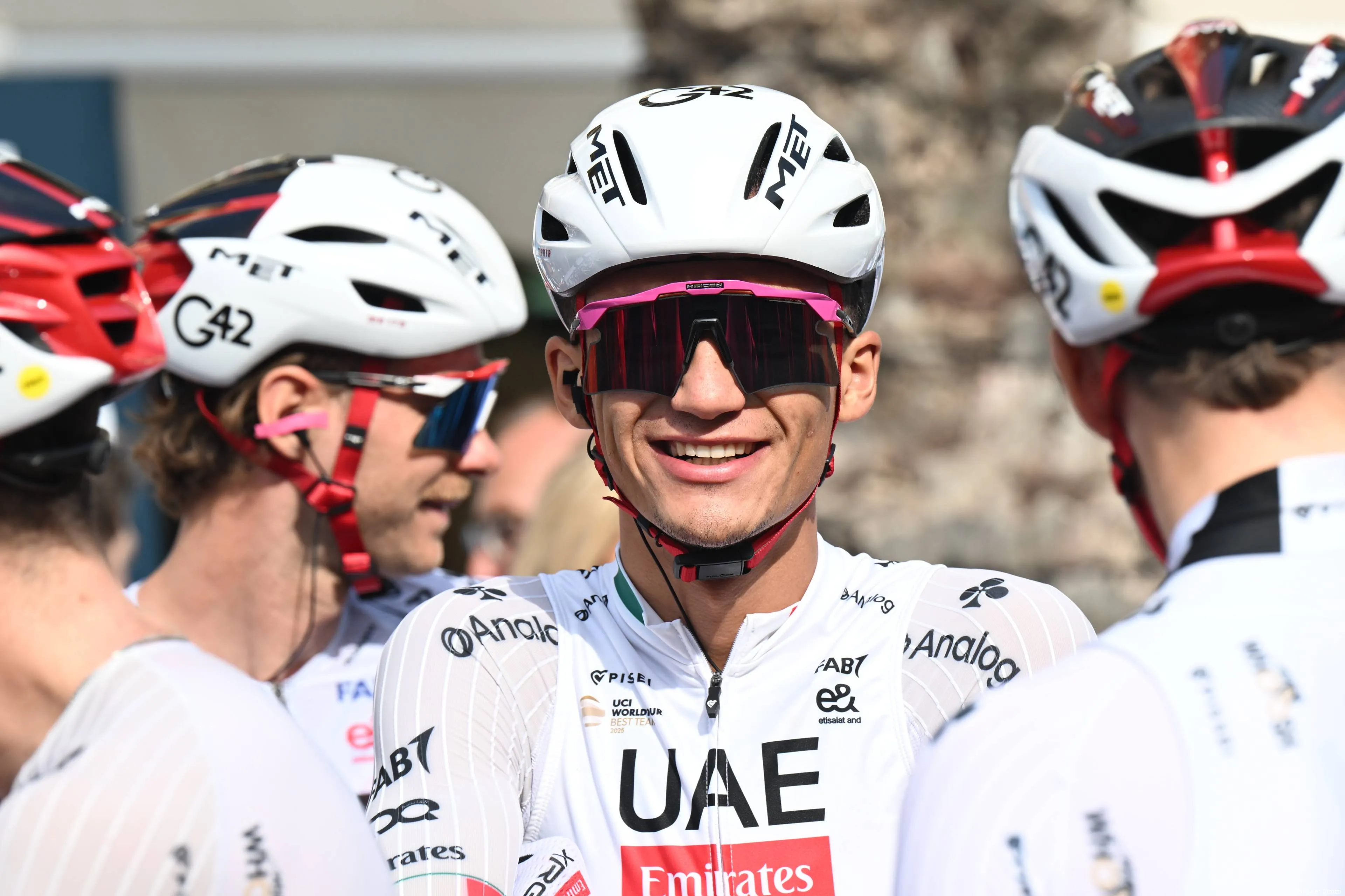 Isaac del Toro, en la Tirreno Adriático 2026