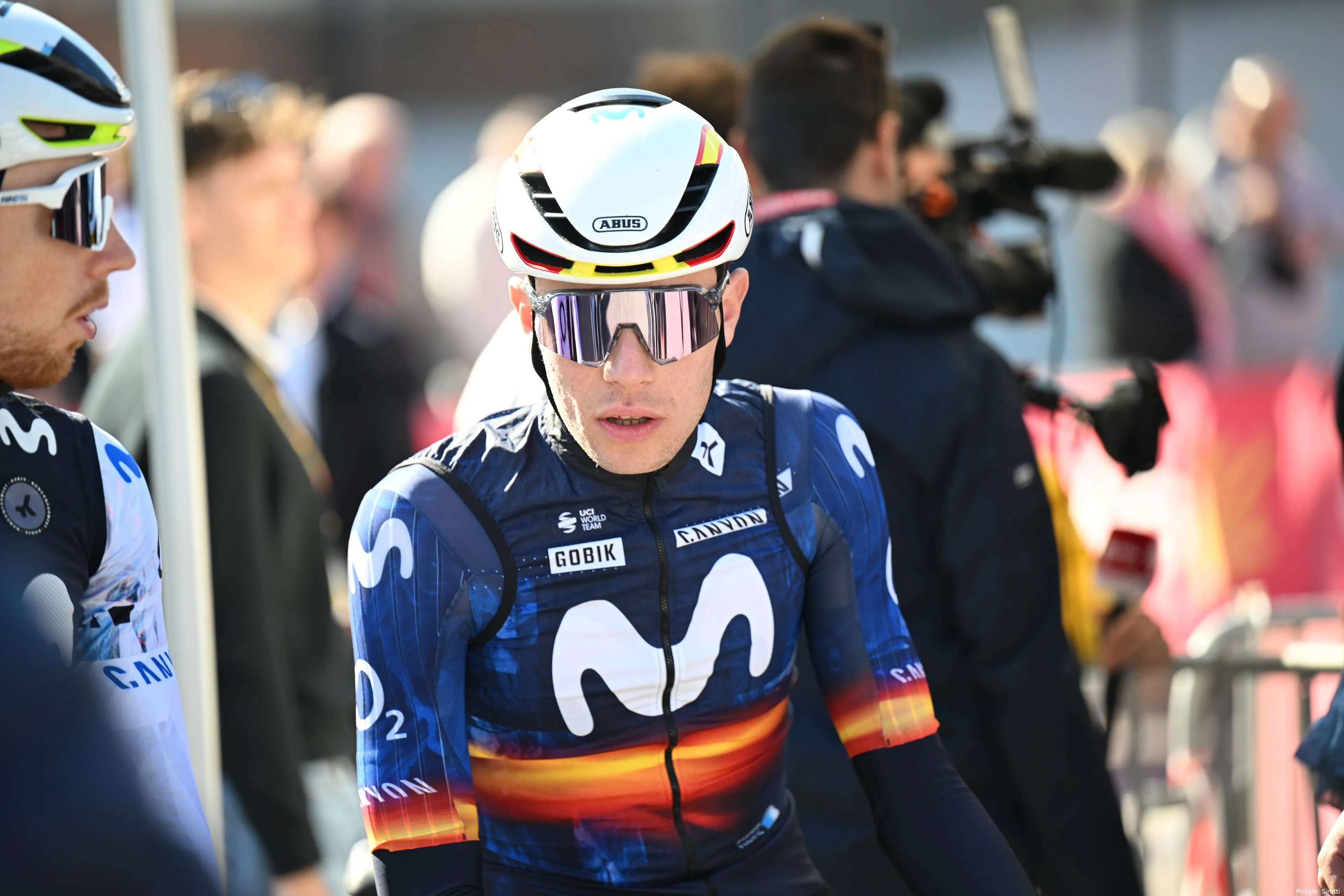 Iván Romeo, estrella de Movistar Team.