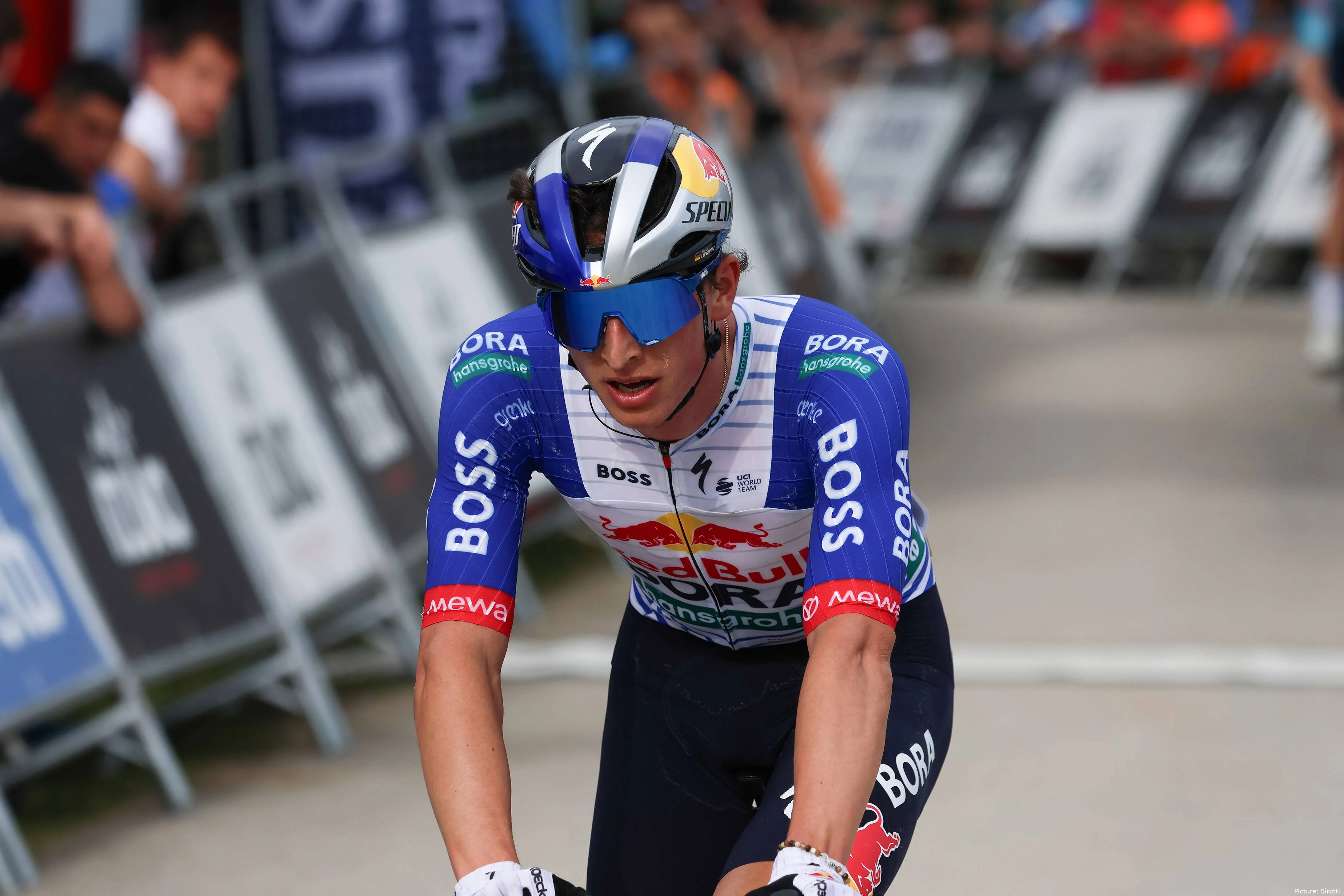 Florian Lipowitz, en la Itzulia 2026