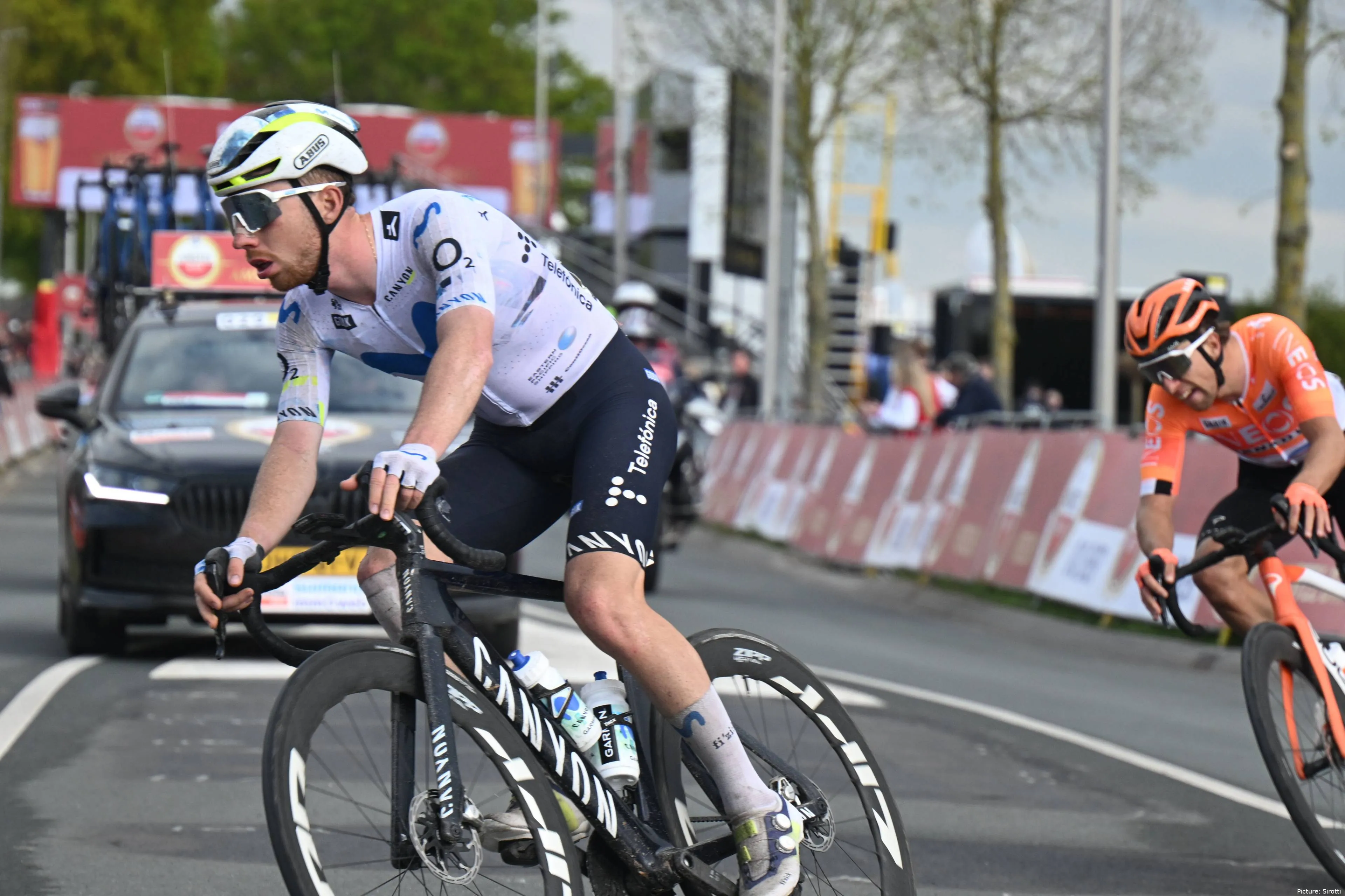 Roger Adrià, ciclista de Movistar Team.