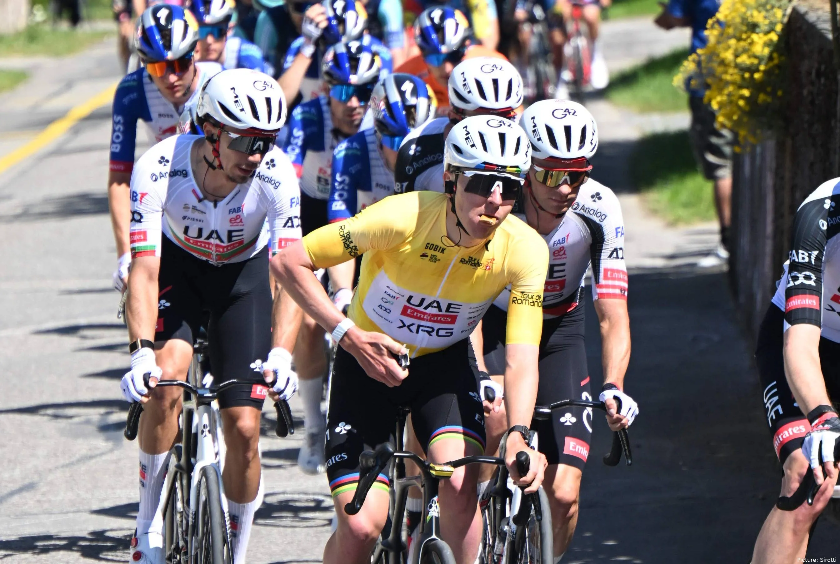 Tadej Pogacar, estrella de UAE Team Emirates XRG.