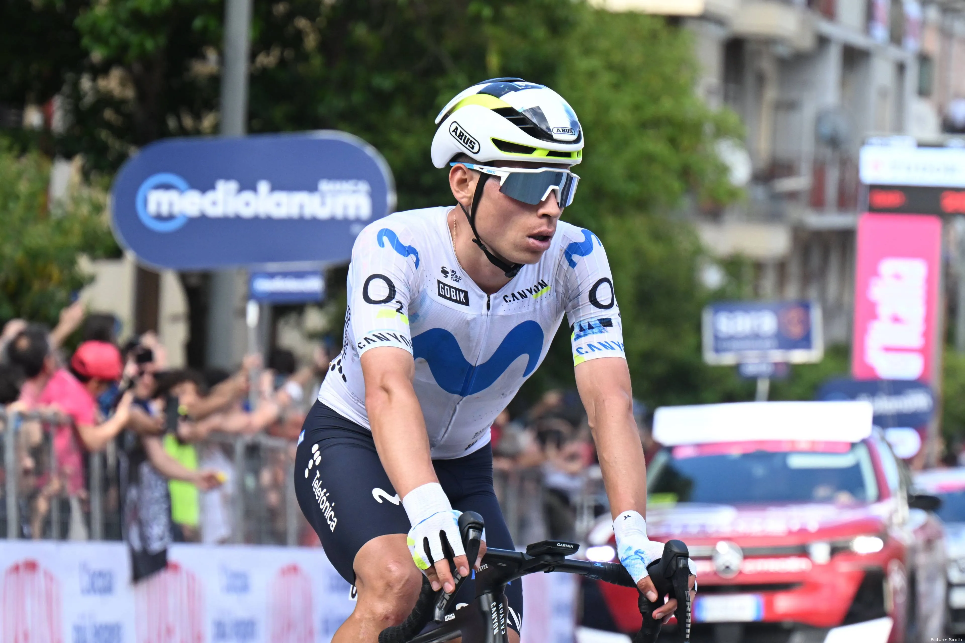 Einer Rubio, ciclista de Movistar Team.