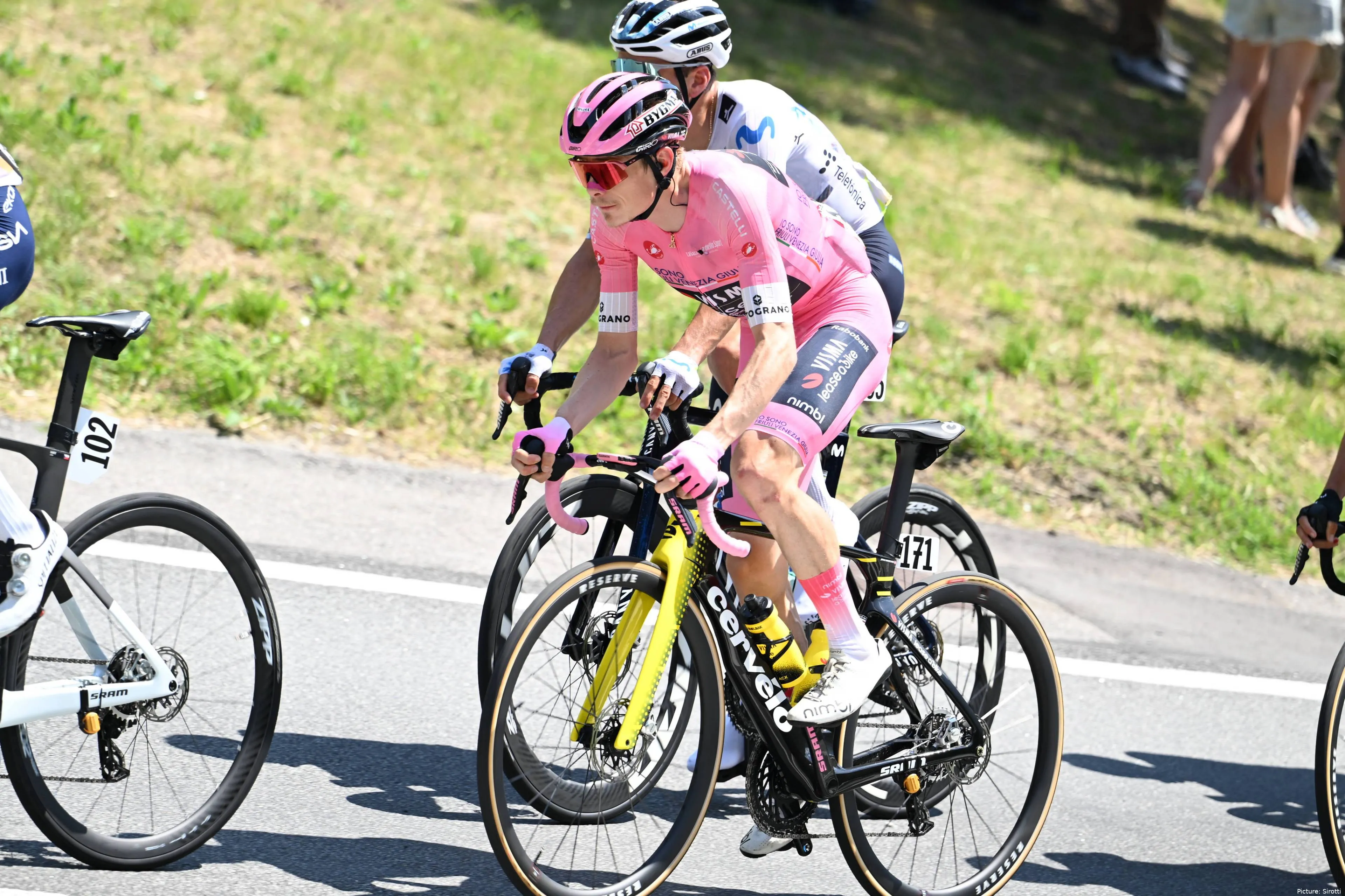 Jonas Vingegaard en el Giro d'Italia 2026