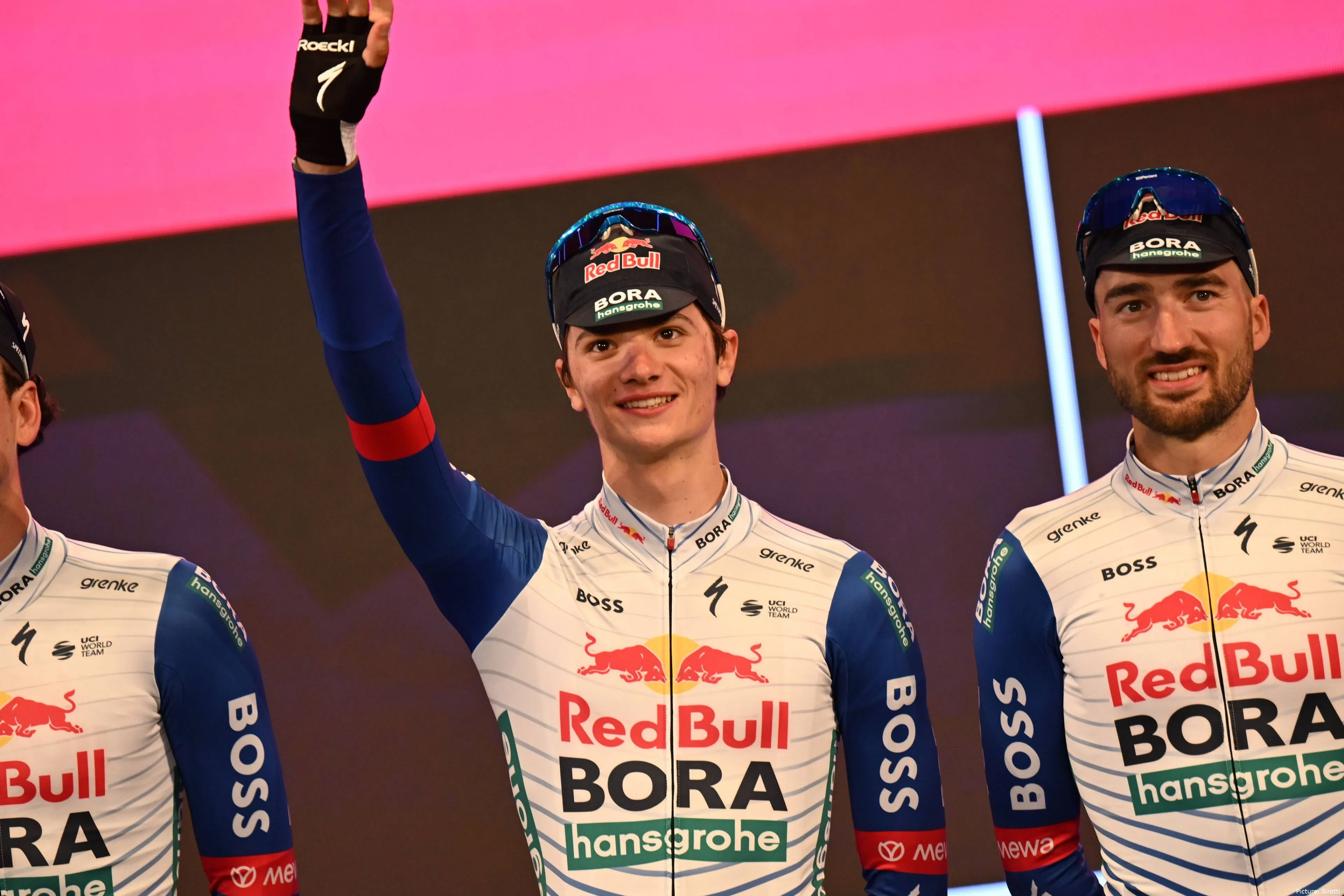Giulio Pellizzari, estrella de Red Bull - BORA - hansgrohe.