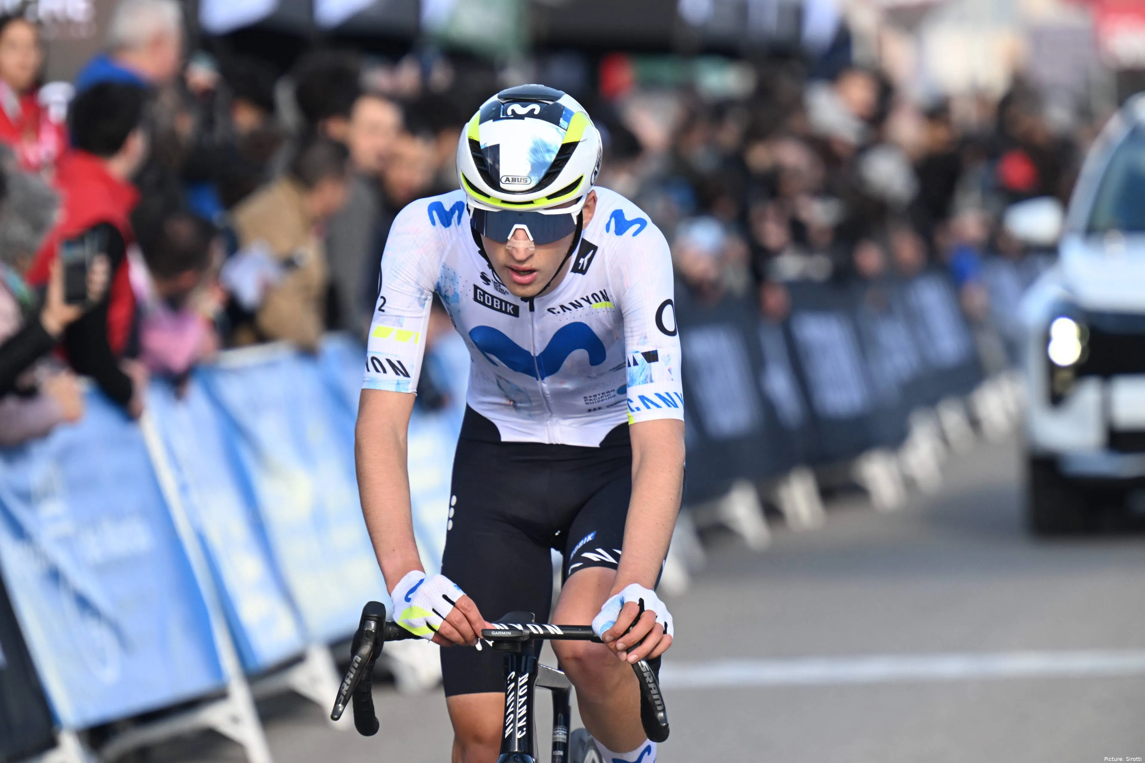 Javier Cubillas, ciclista de Movistar Team.