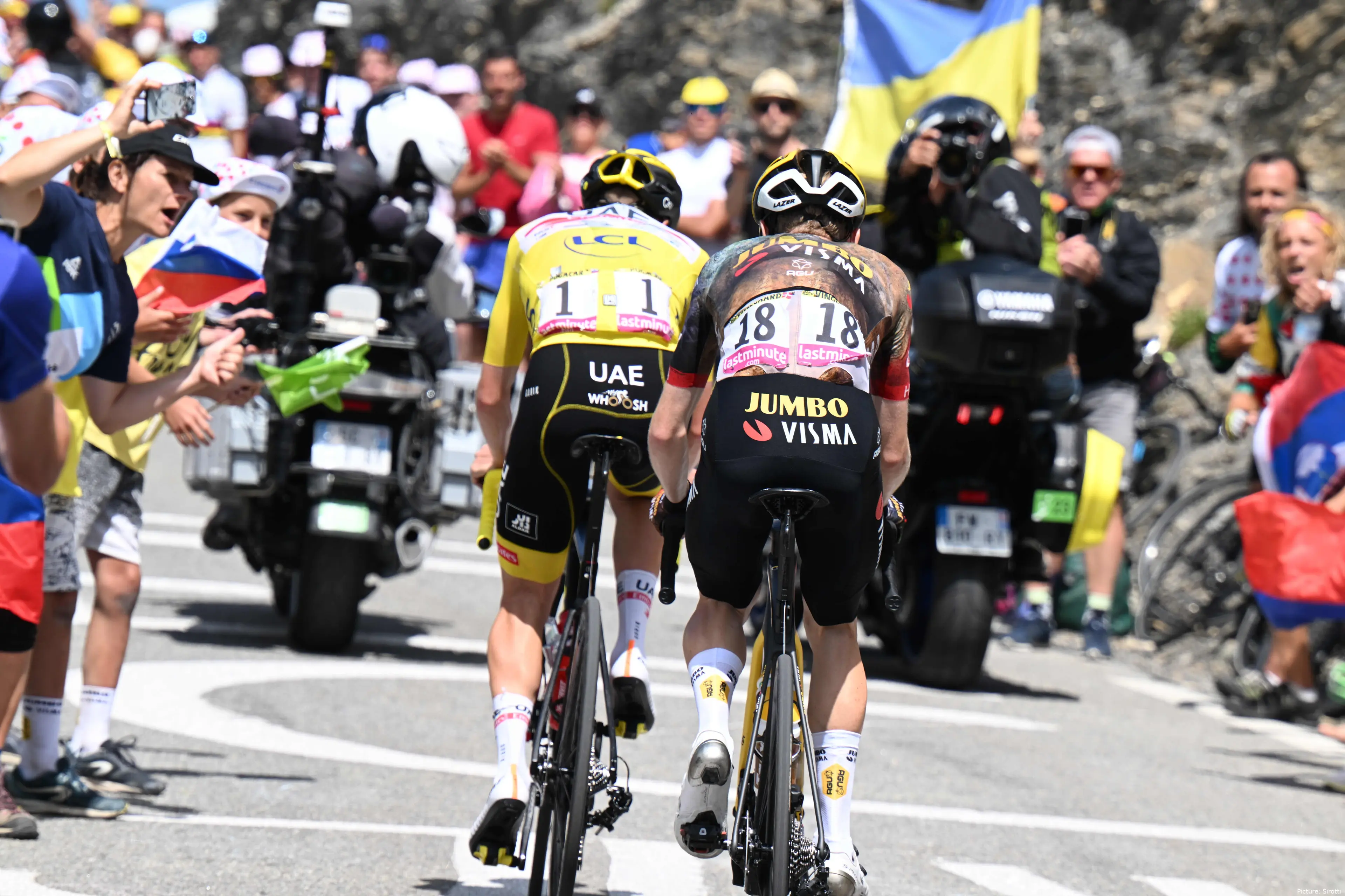 Pogacar y Vingegaard, estrellas del ciclismo mundial