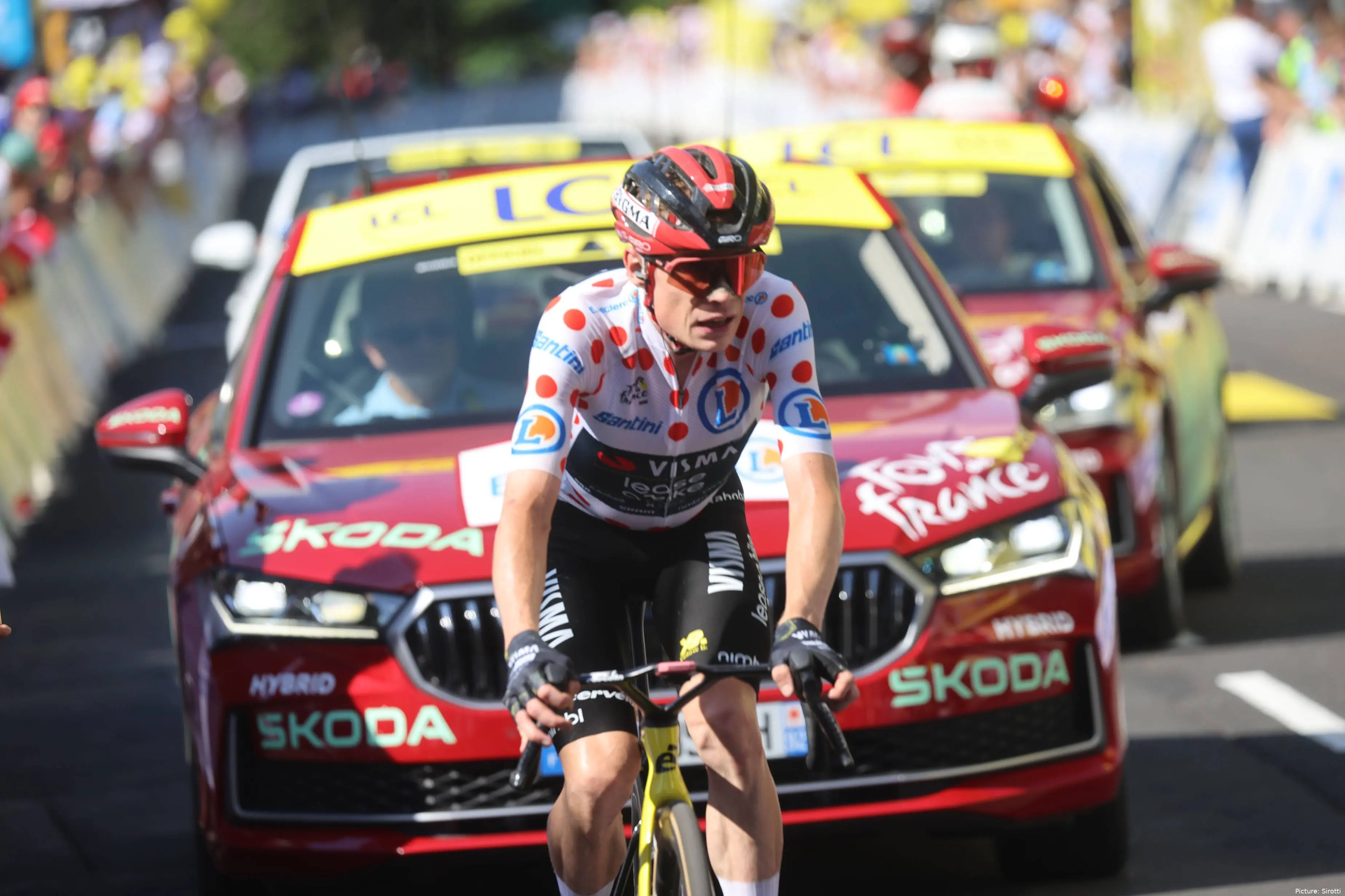 Jonas Vingegaard, estrella de Visma