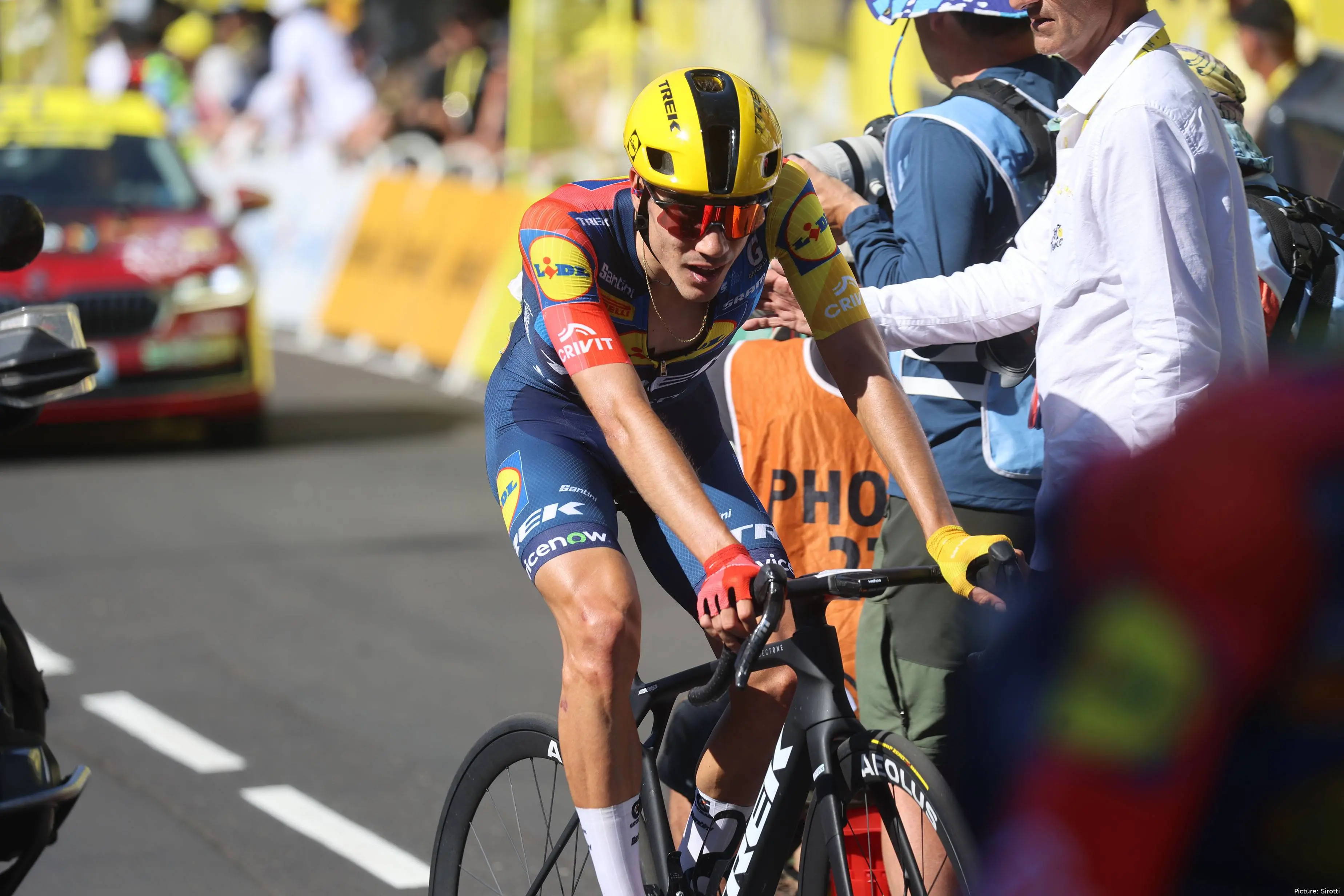 Juan Ayuso, estrella de Lidl-Trek.