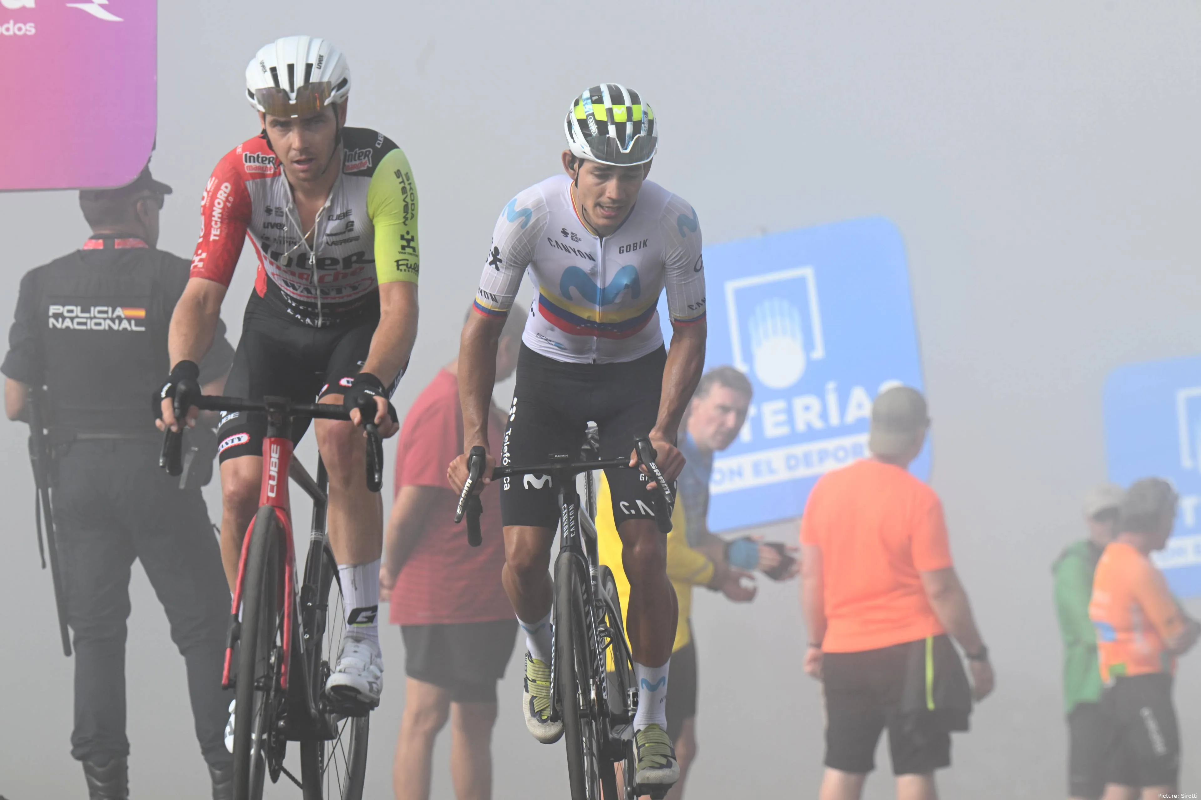 Dion Smith of Intermarché - Wanty at the 2025 Vuelta a España