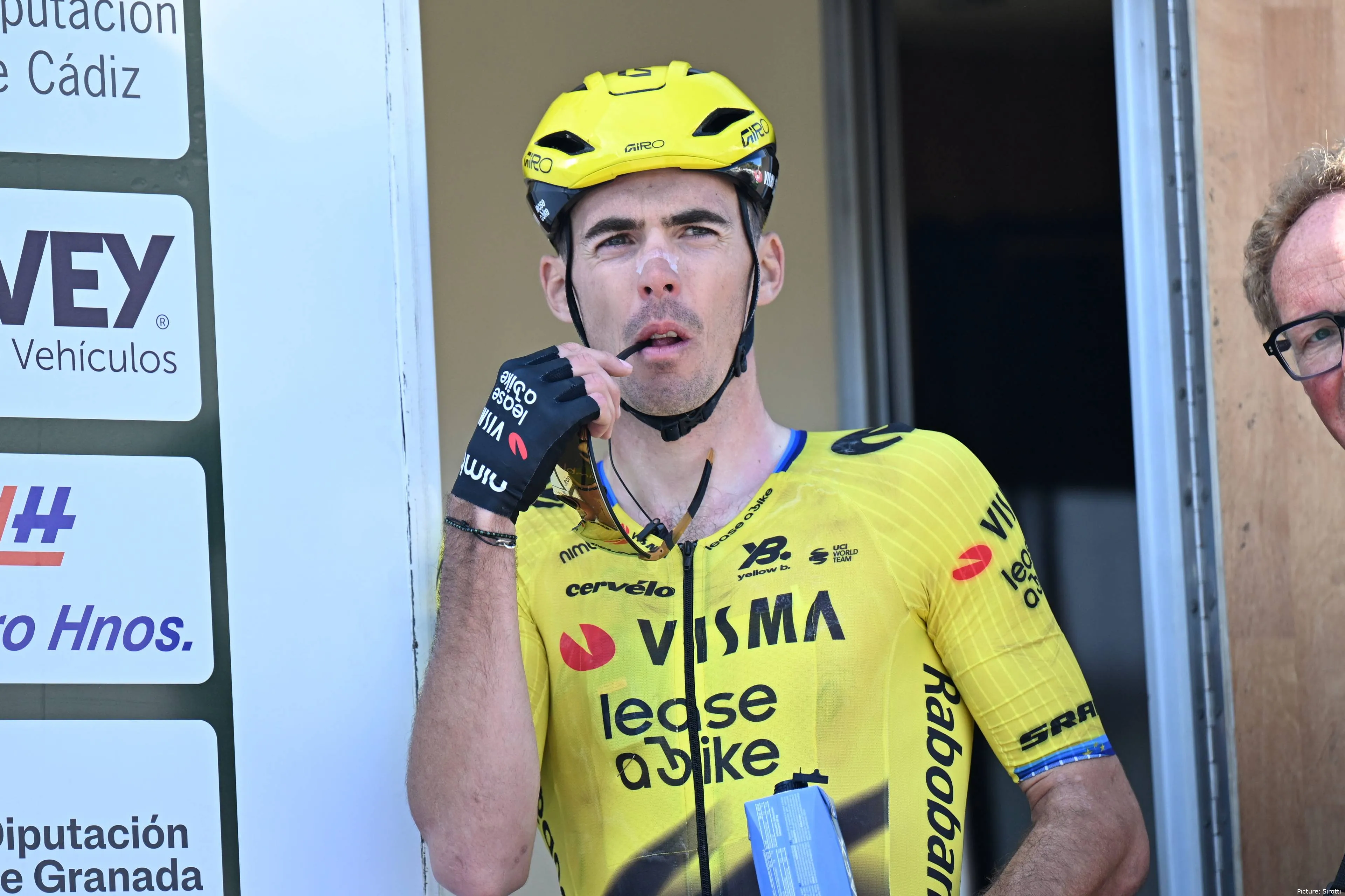 Christophe Laporte on stage 1 of the 2026 Vuelta a Andalucia