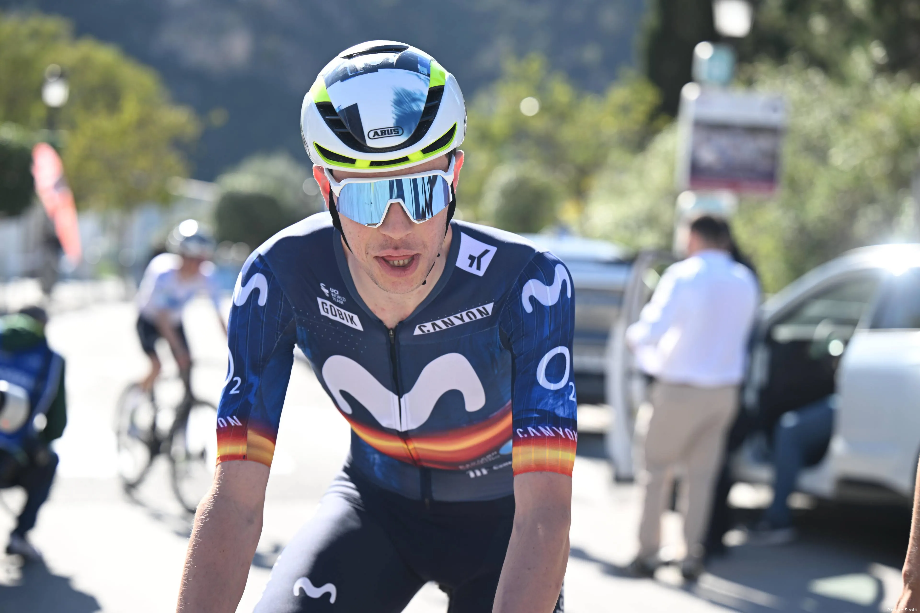 Ivan Romeo on stage 1 of the 2026 Vuelta a Andalucia