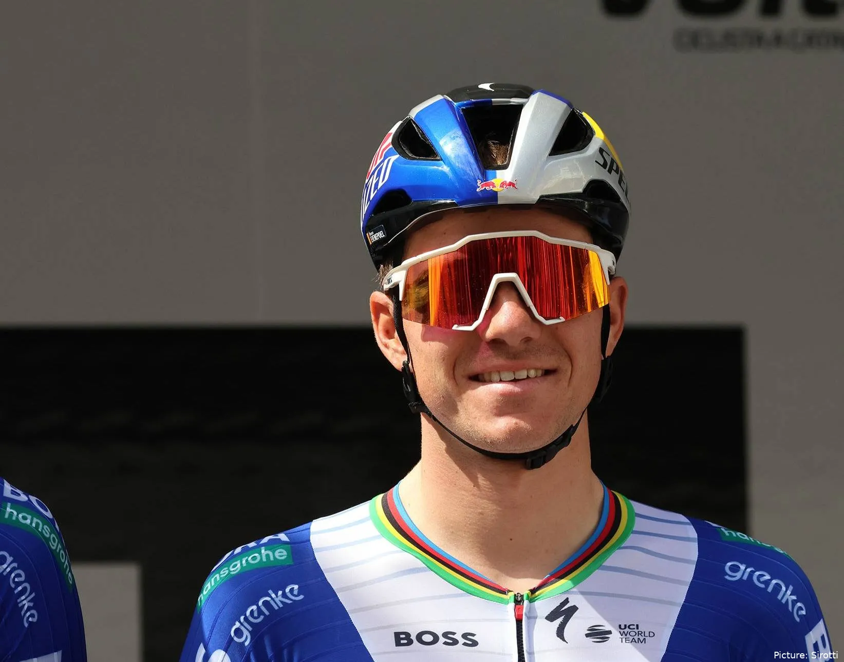 Remco Evenepoel at the 2026 Volta a Catalunya
