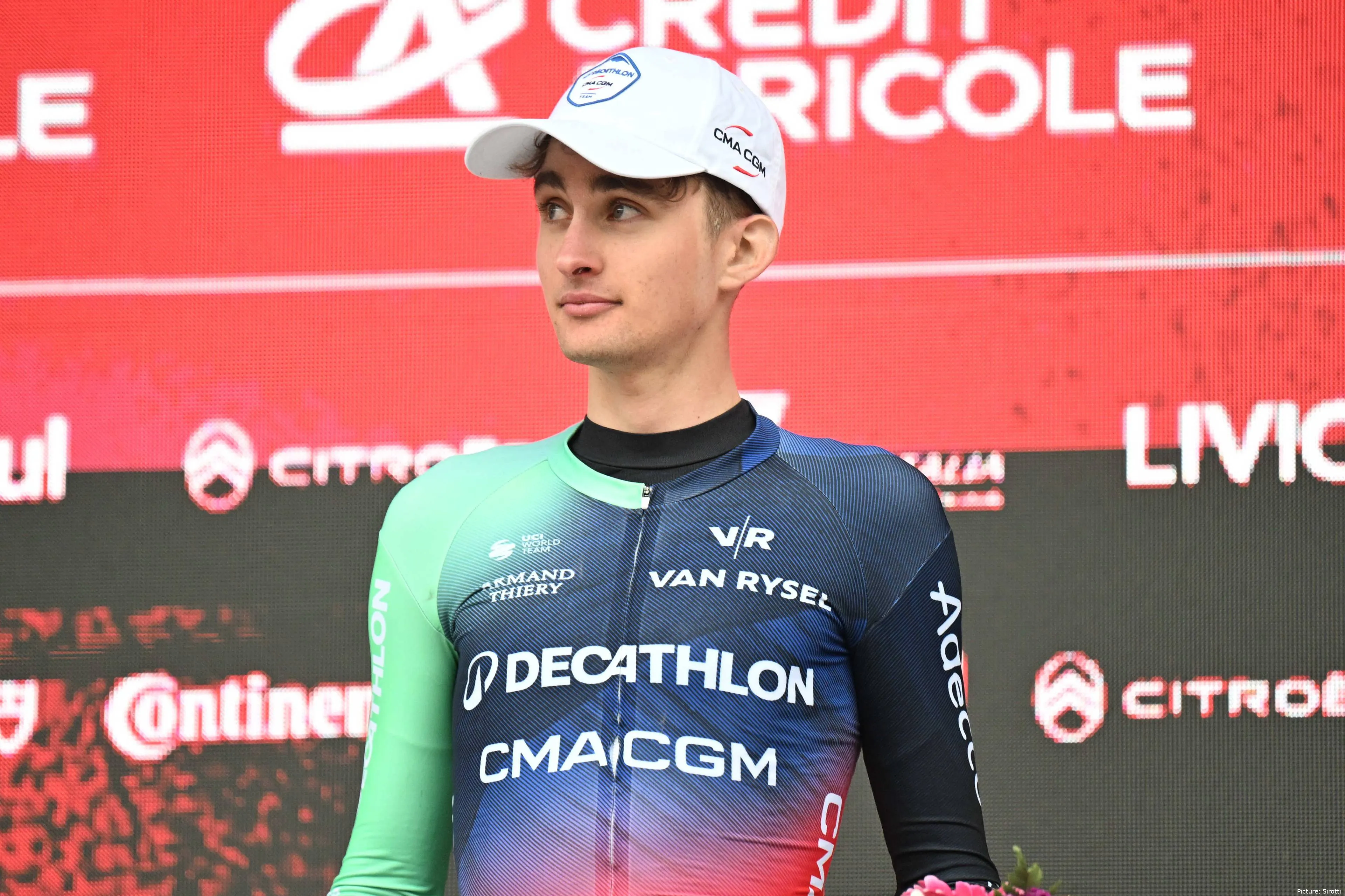 Paul Seixas at the 2026 Strade Bianche